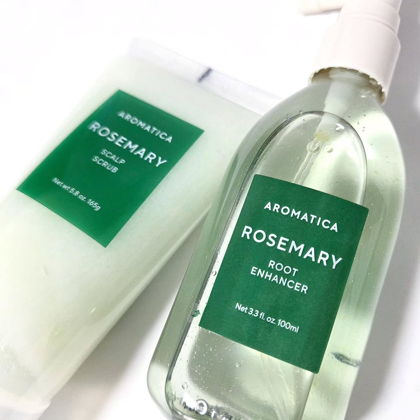 ローズマリー スカルプ スクラブ/AROMATICA/ヘッドスクラブを使ったクチコミ（1枚目）