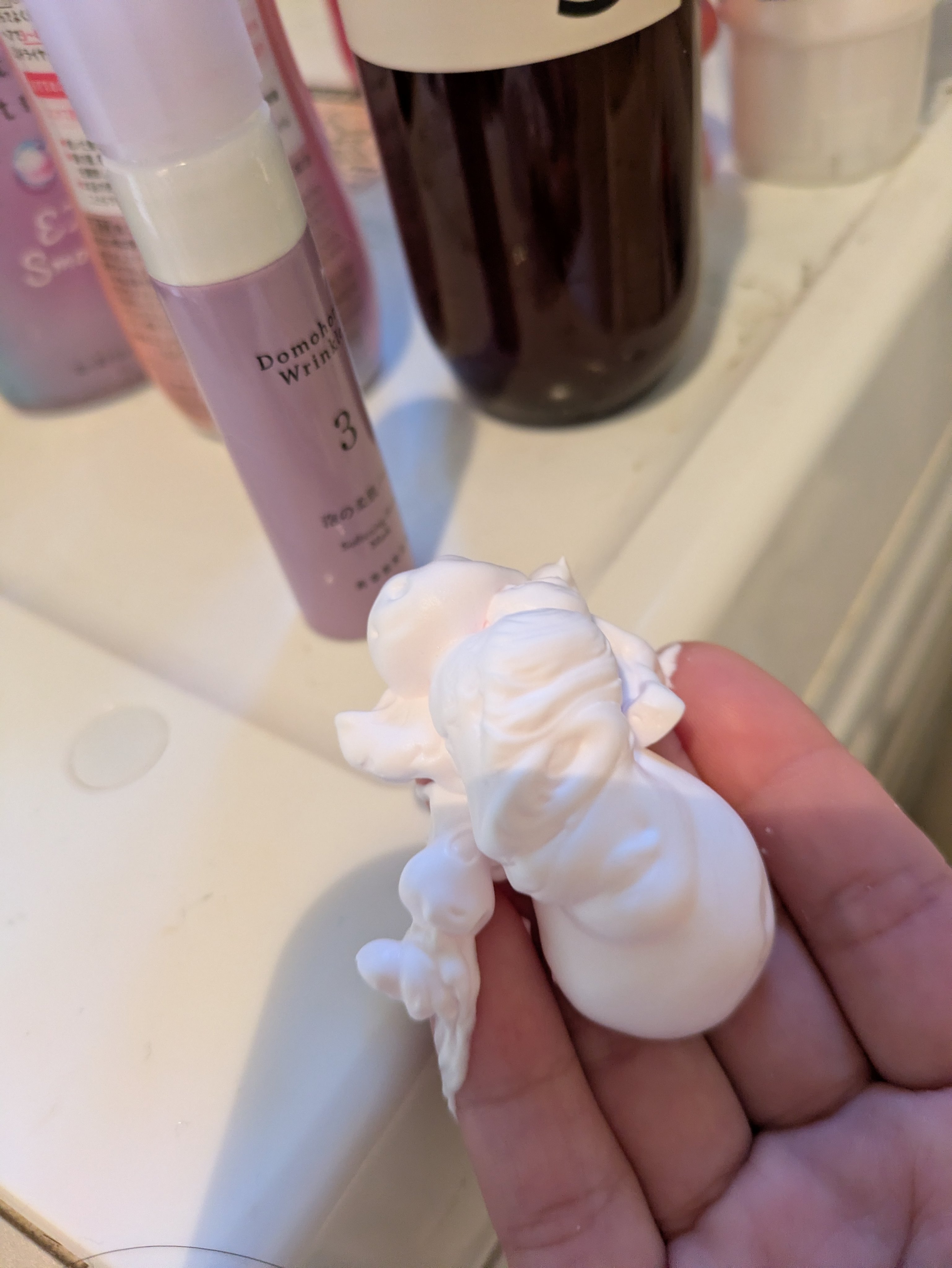 泡の柔肌パック/ドモホルンリンクル/洗い流すパック・マスクを使ったクチコミ（2枚目）