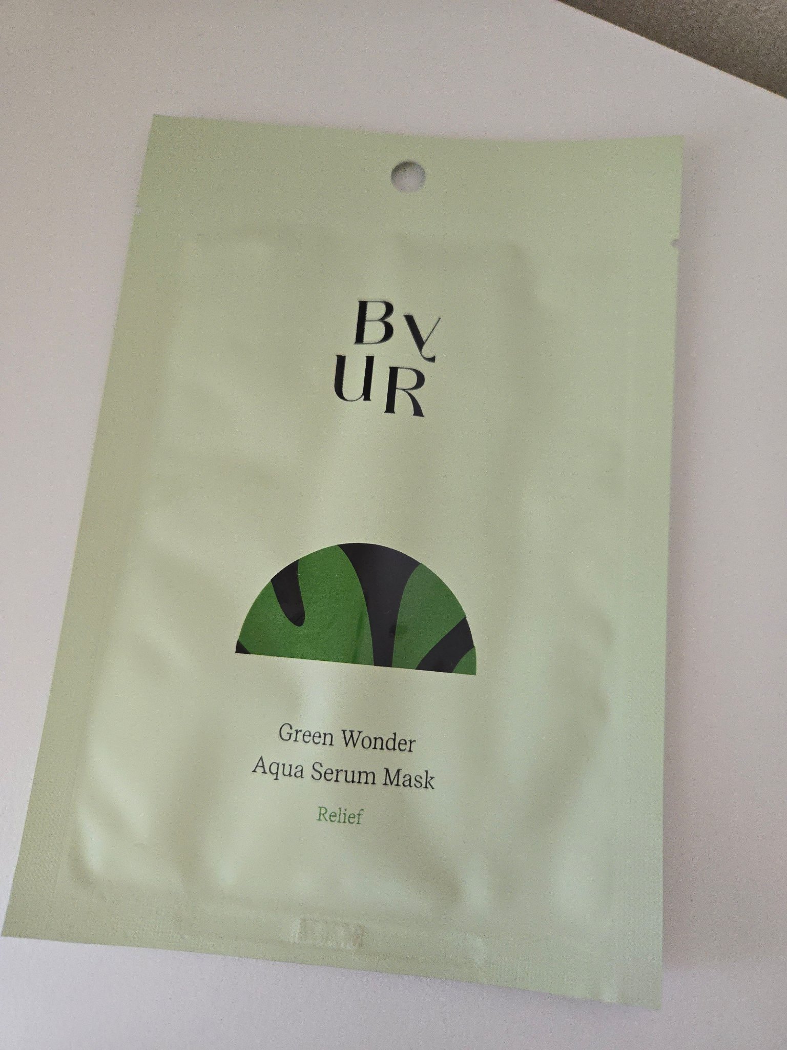 スージンググリーン アクアセラムマスク/ByUR/シートマスク・パックを使ったクチコミ（1枚目）