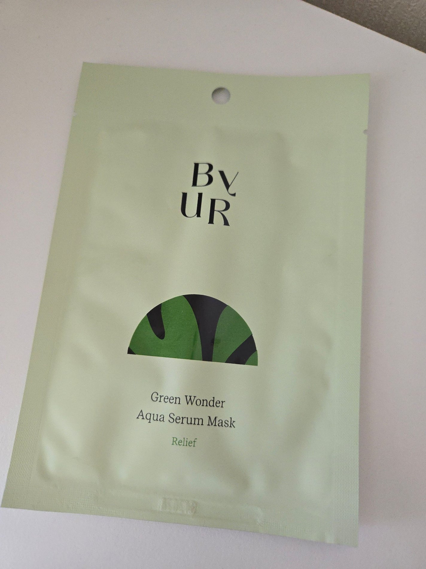 スージンググリーン アクアセラムマスク/ByUR/シートマスク・パックを使ったクチコミ(1枚目)