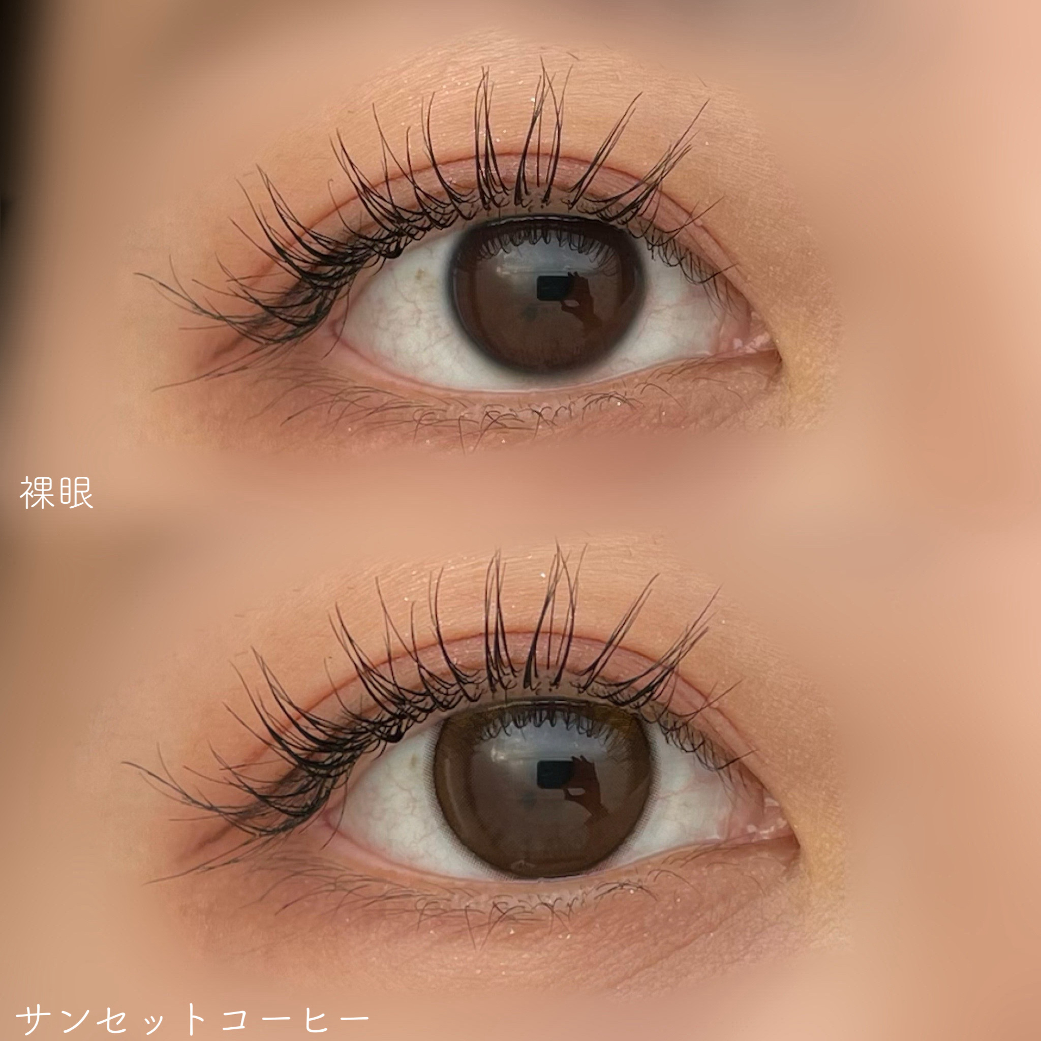 LILMOON 1day 0.03ZERO/LILMOON/ワンデー（１DAY）カラコンを使ったクチコミ（2枚目）