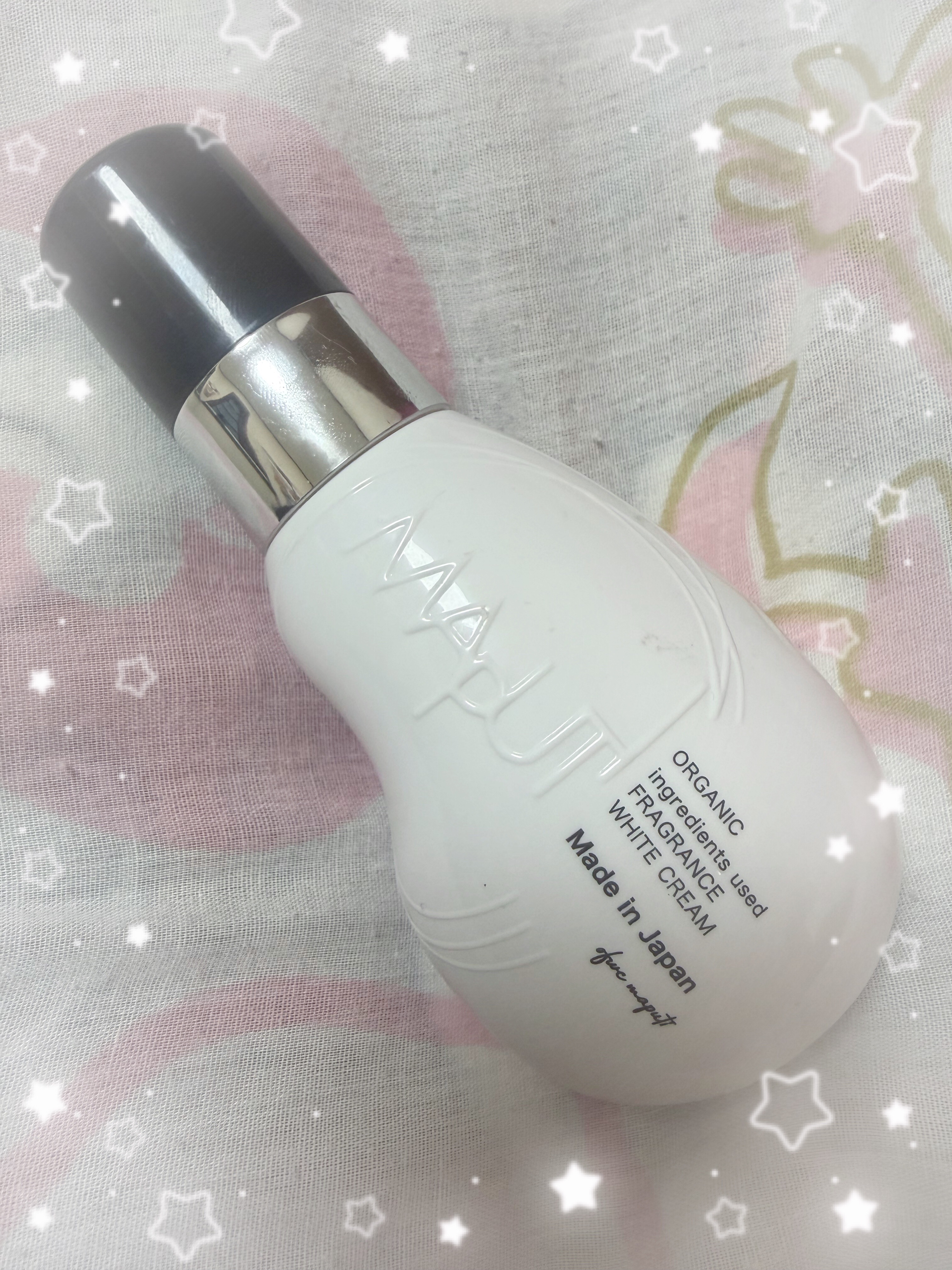 オーガニックフレグランスホワイトクリーム/MAPUTI/デリケートゾーンケアを使ったクチコミ（1枚目）