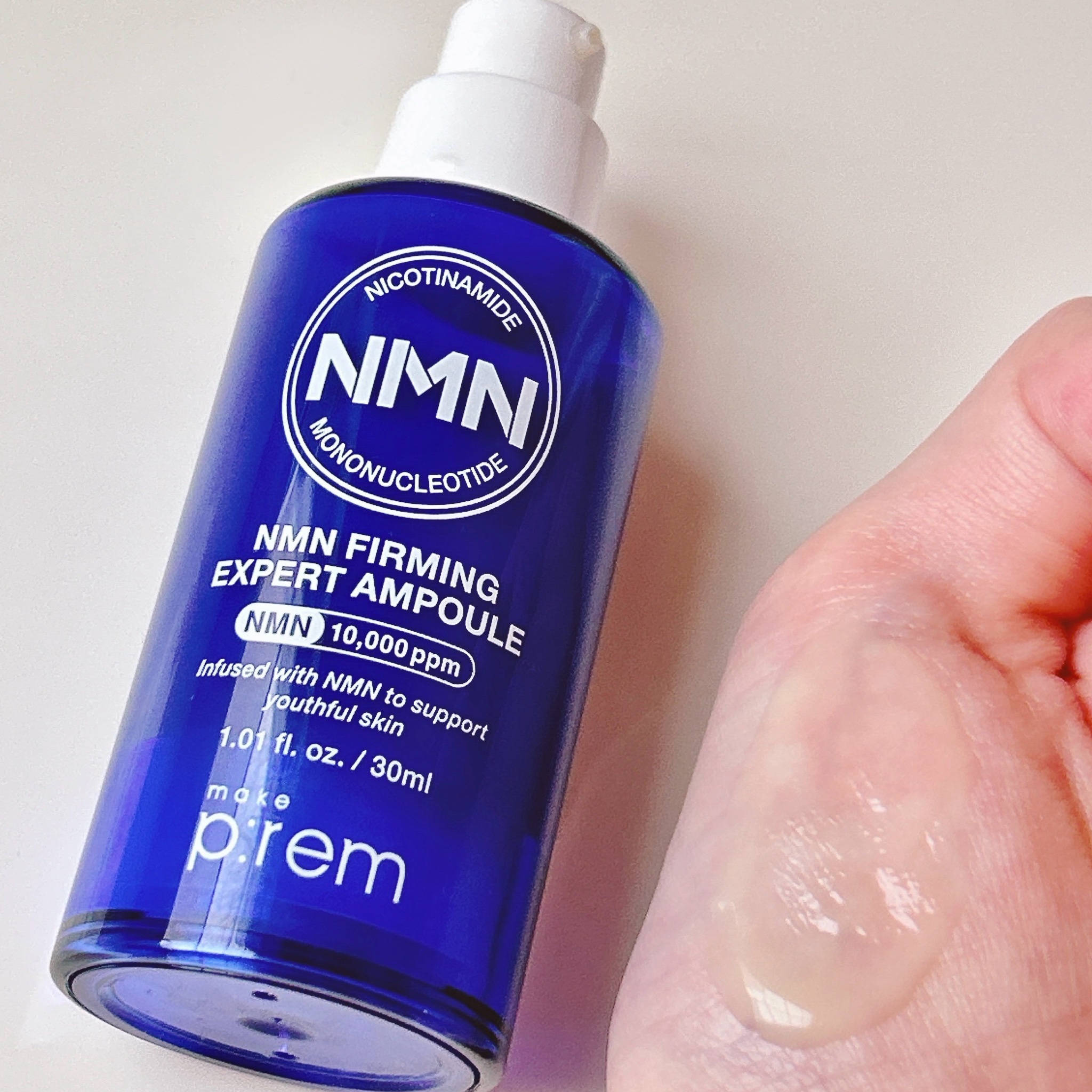 NMN ファーミングエキスパートアンプル/make prem/美容液を使ったクチコミ（3枚目）