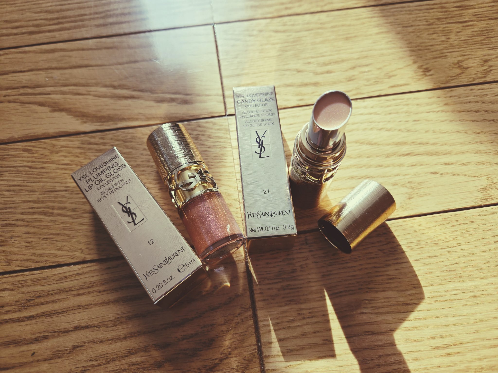 YSL ラブシャイン キャンディグレーズ/YVES SAINT LAURENT BEAUTE/口紅を使ったクチコミ（1枚目）