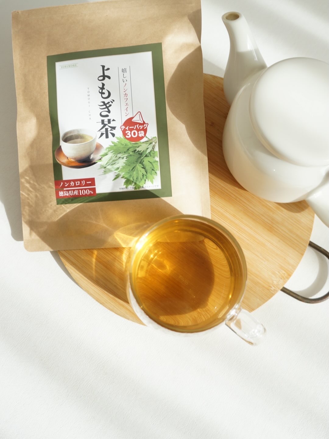 YORIMORE健康茶　よもぎ茶/YORIMORE/その他ドリンクを使ったクチコミ（1枚目）