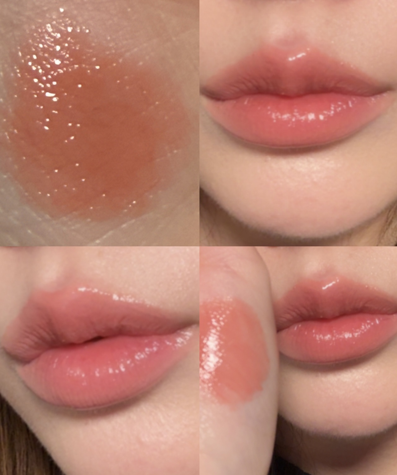 メルティンググロウリップバーム 301 シャロット/Dinto/リップバームを使ったクチコミ（1枚目）