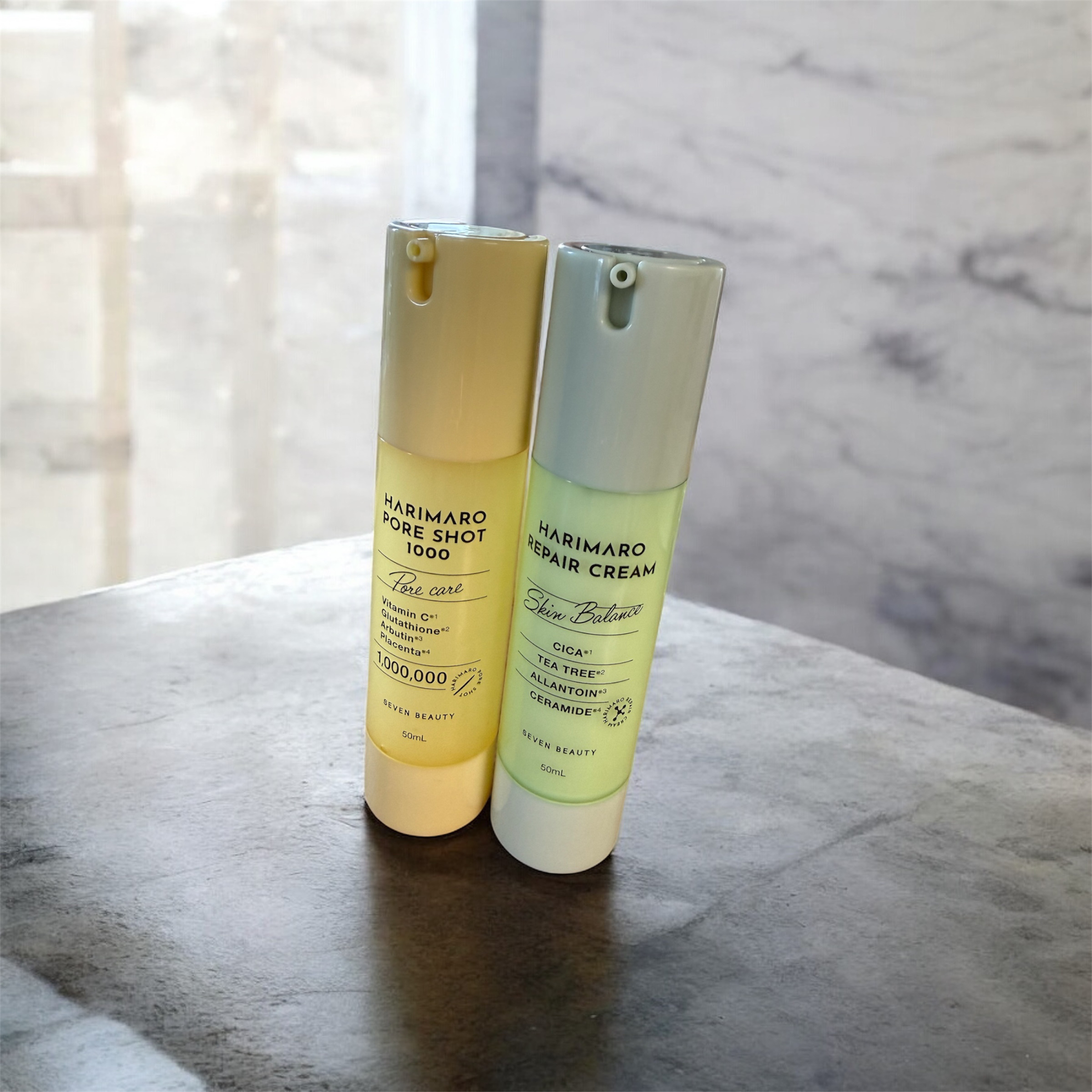 ハリマロ ハリマロ ポア ショット 1000 50mLのクチコミ「ハリマロ
ハリマロ ポア ショット 1000 50mL
ハリマロ リペア クリーム 50mL
.....」（1枚目）