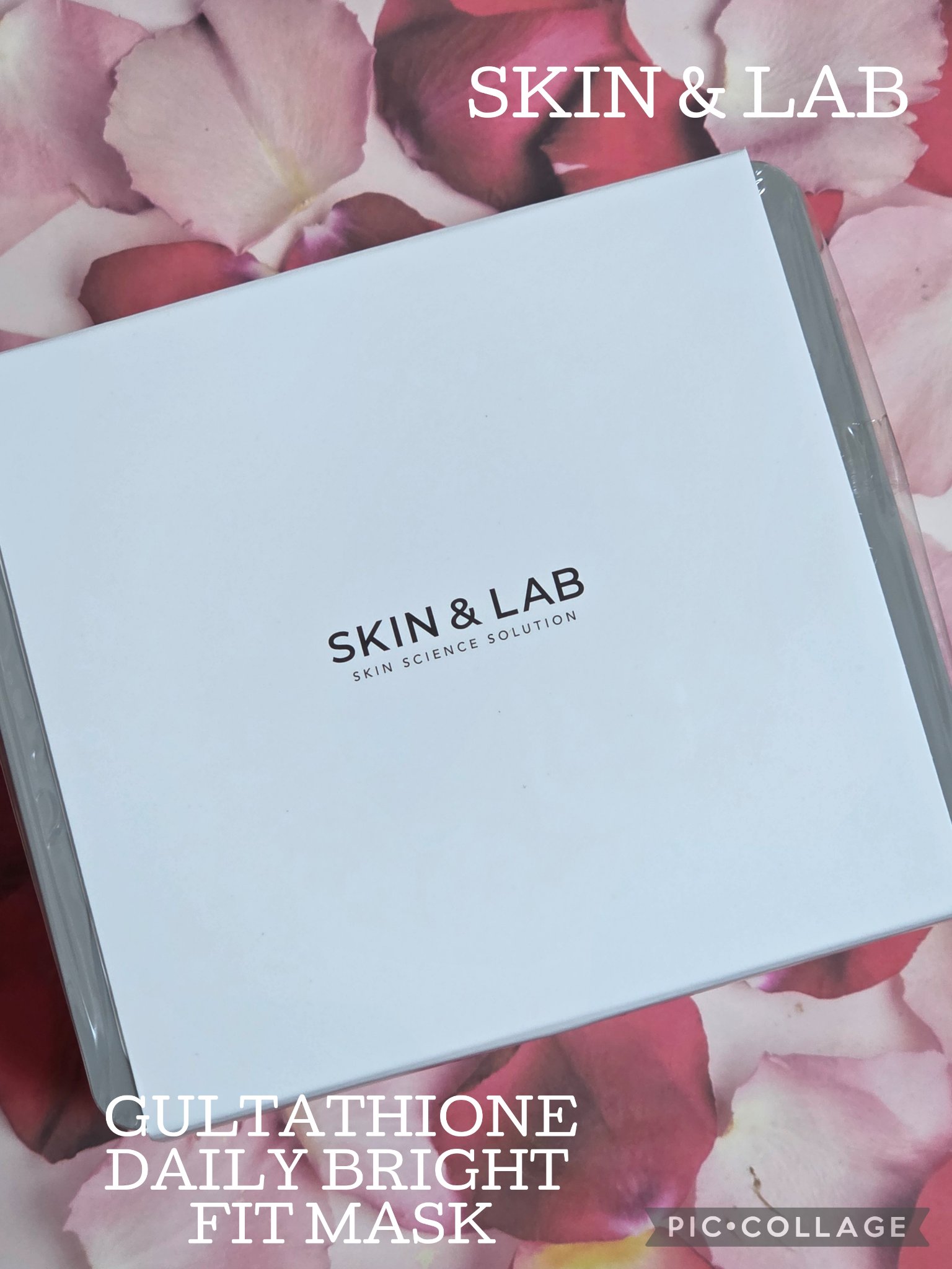 グルタチオンデイリーブライトフィットマスク/SKIN&LAB/シートマスク・パックを使ったクチコミ（1枚目）