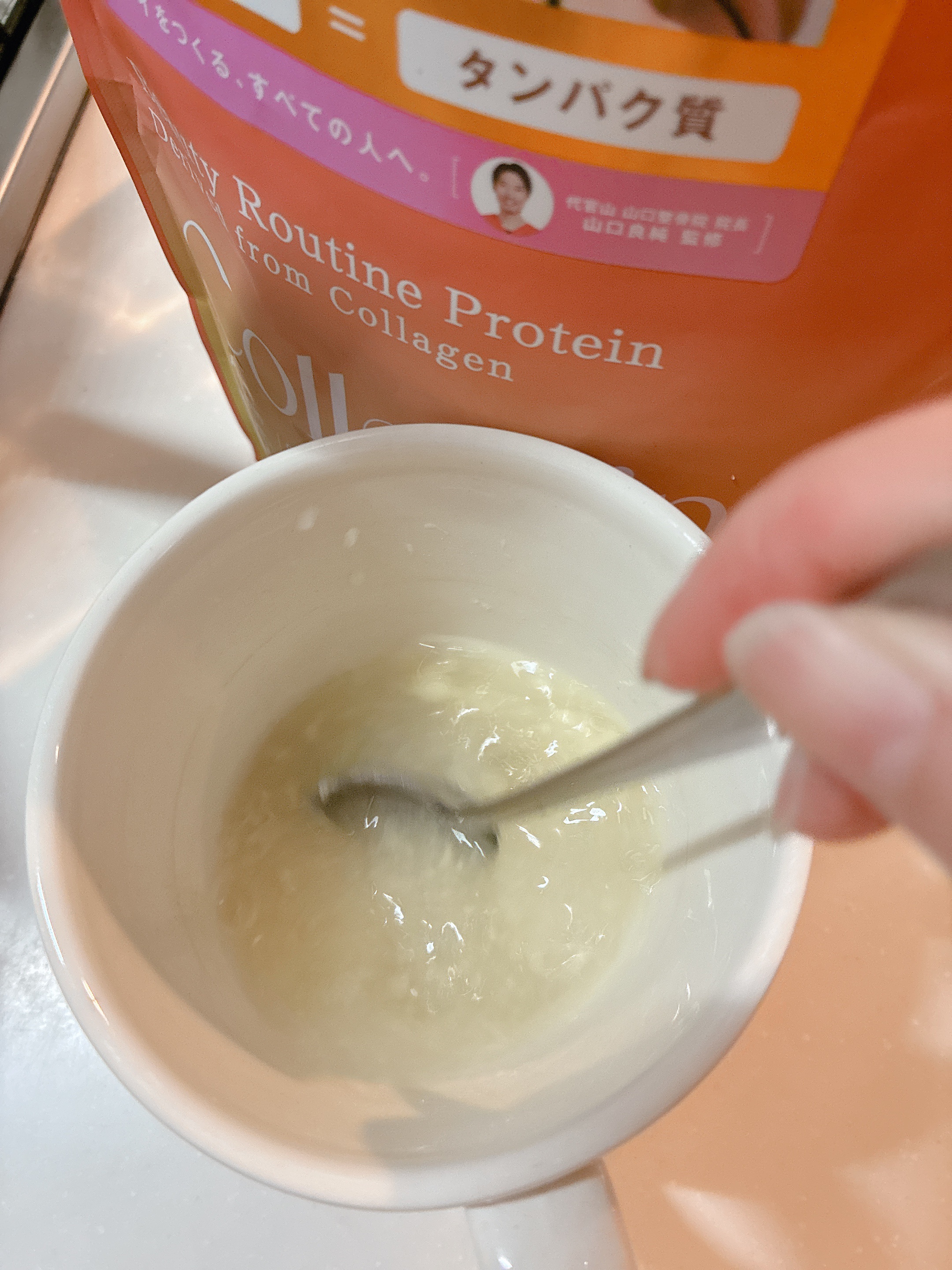 コラテイン コラーゲンプロテイン レモネード味/Collatein/その他プロテインを使ったクチコミ（2枚目）