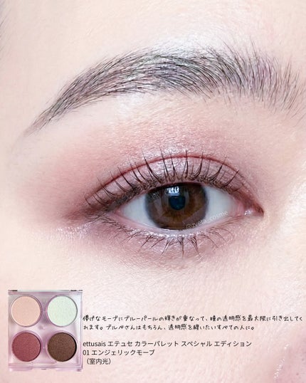 エテュセ カラーパレット スペシャル エディション/ettusais/アイシャドウパレットを使ったクチコミ(3枚目)