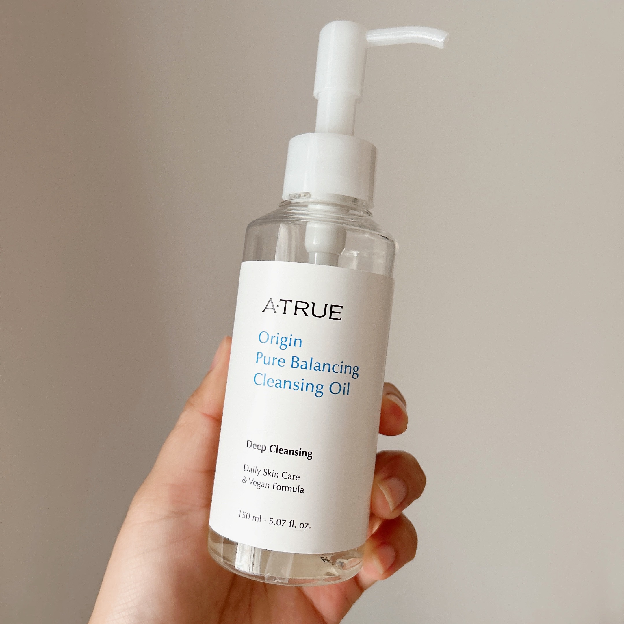 ピュアバランシングクレンジング オイル/ATRUE/オイルクレンジングを使ったクチコミ（1枚目）