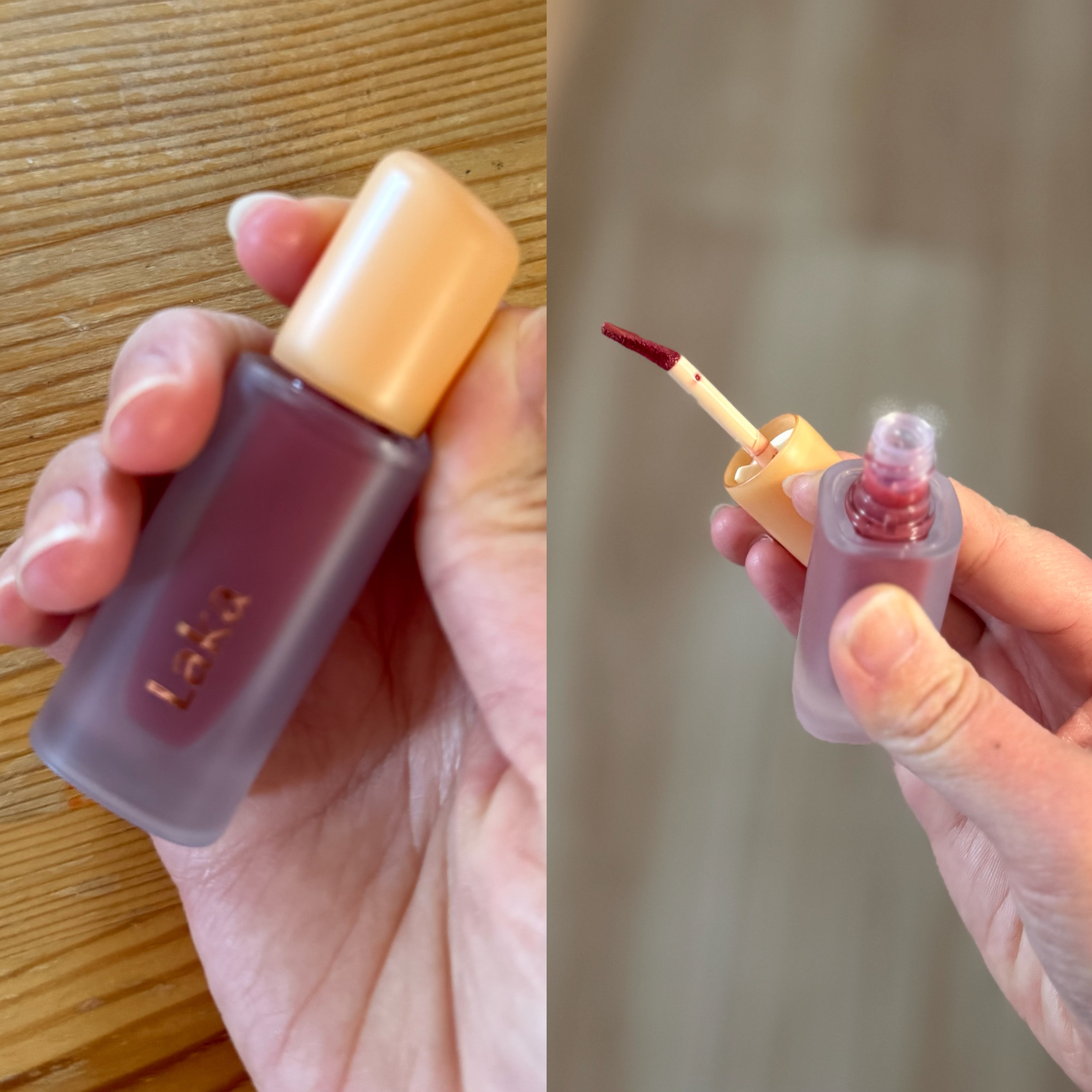 フルーティーグラムティント/Laka/リップティントを使ったクチコミ（2枚目）