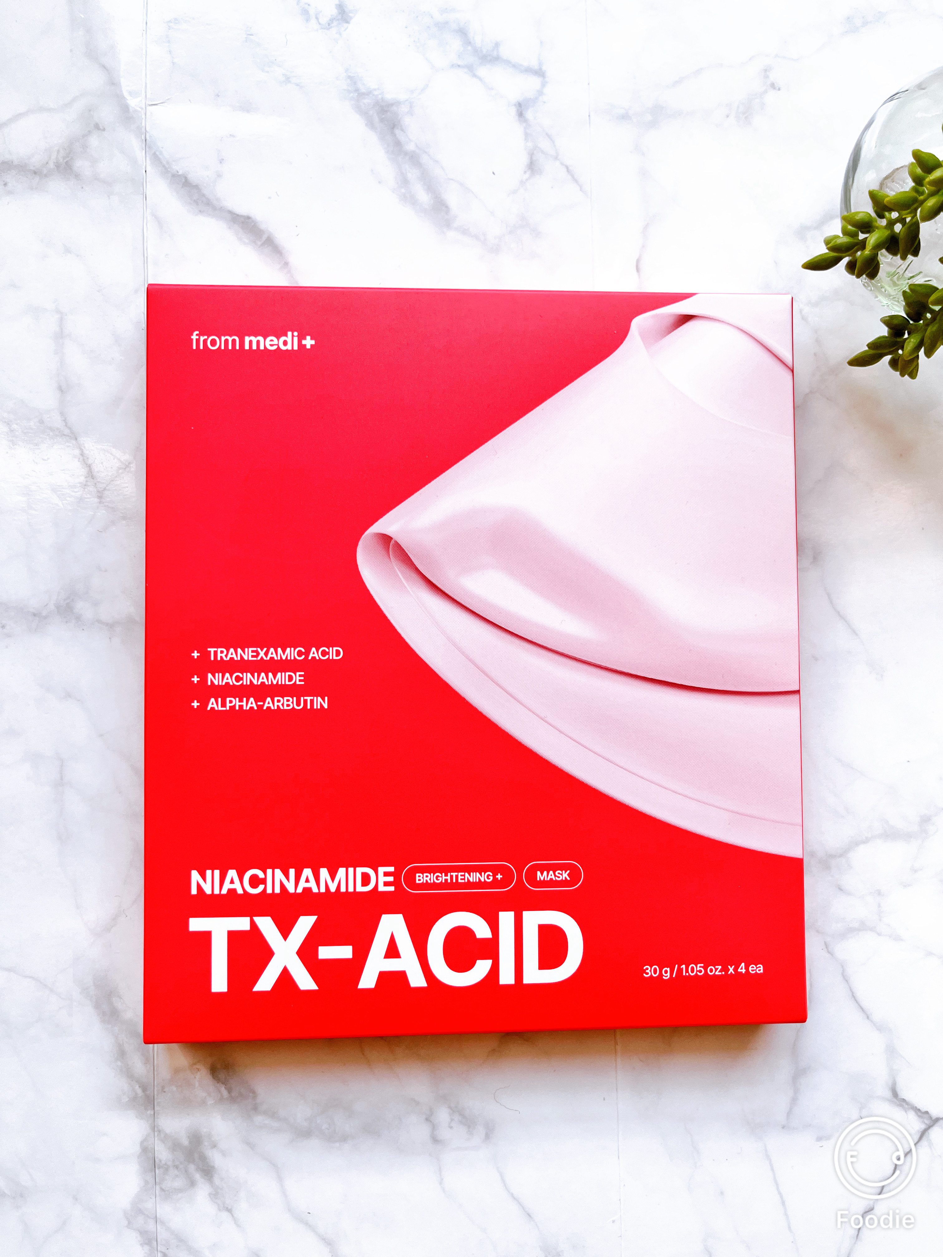 TXAナイアシンアミド ブライトニングマスク/from medi+/シートマスク・パックを使ったクチコミ（1枚目）