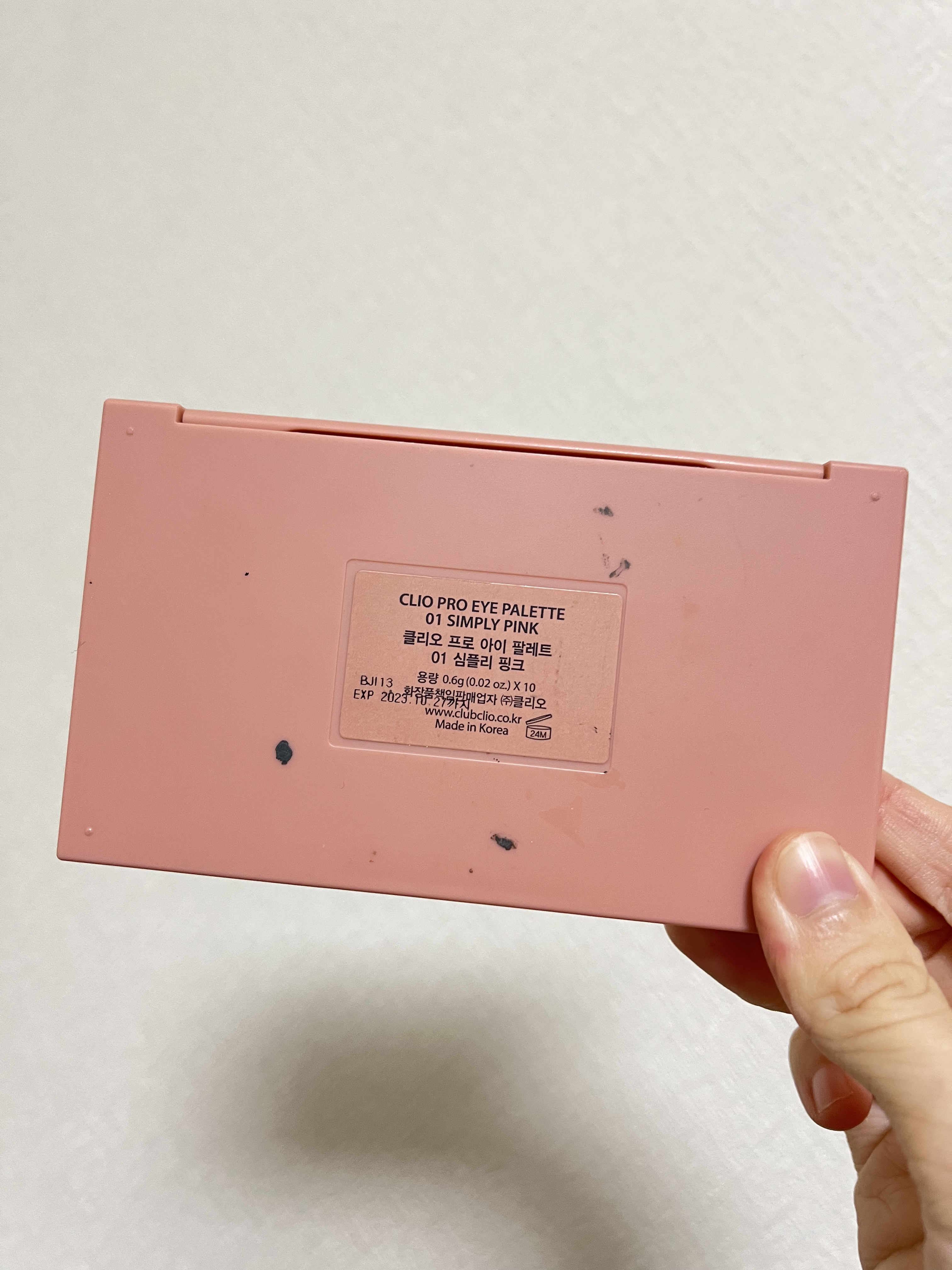 CLIO プロ アイ パレットのクチコミ「今回はCLIOのプロ アイ パレット01SIMPLY PINK¥3,740のご紹介です🩷

こ.....」（2枚目）