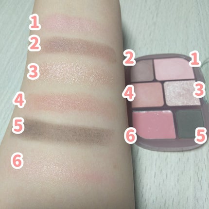 ソフトシアーマルチパレット/wakemake/アイシャドウパレットを使ったクチコミ(3枚目)