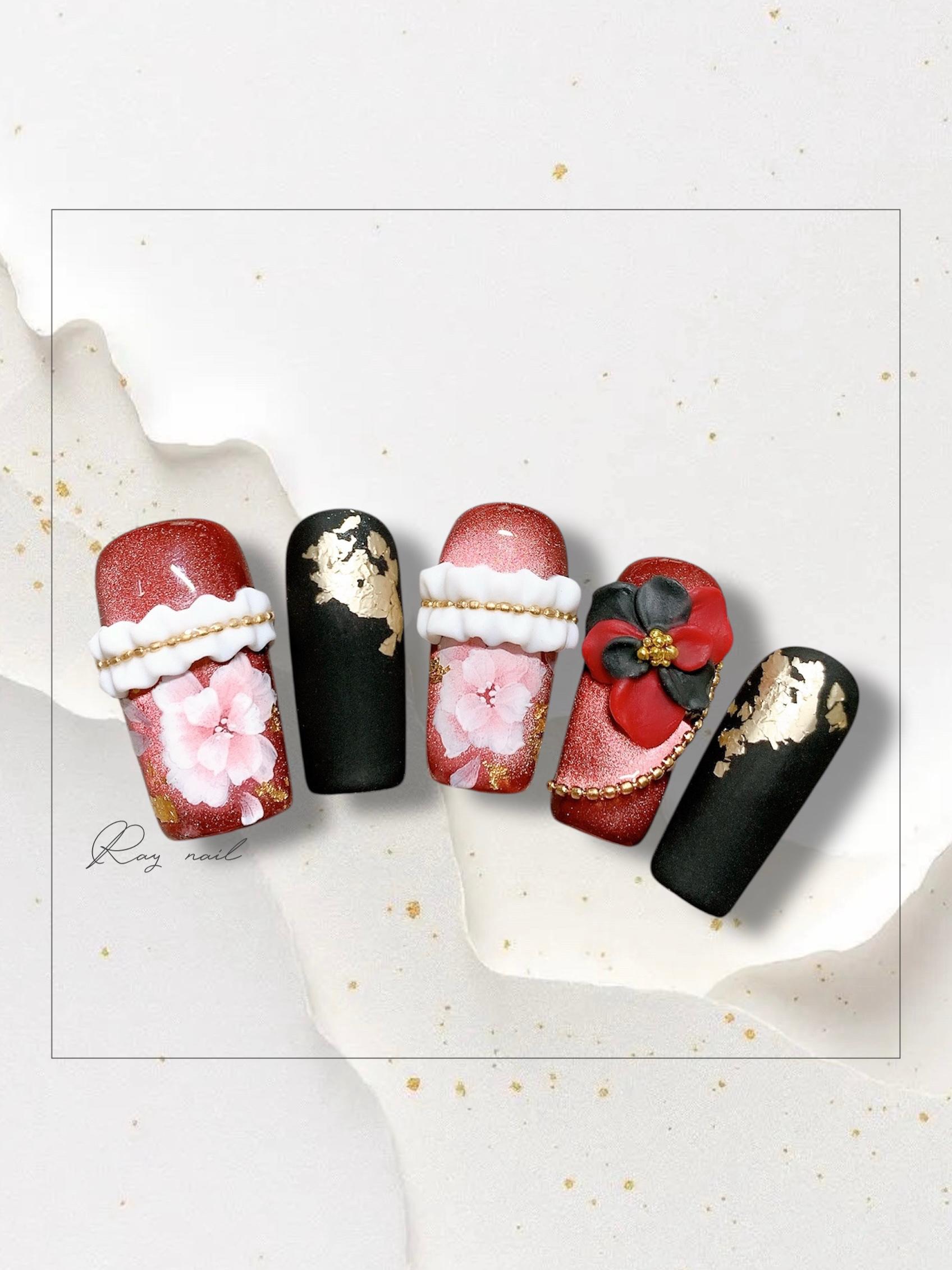 和風フラワーとフリルを合わせた和洋折衷なネイルデザイン🥰💅🎍

やり方はこちら👇

https://lipscosme.com/posts/8276665?_t=zLqY&_r=x9ZoAZ

華やかで成人式にもおすすめなデザイン�