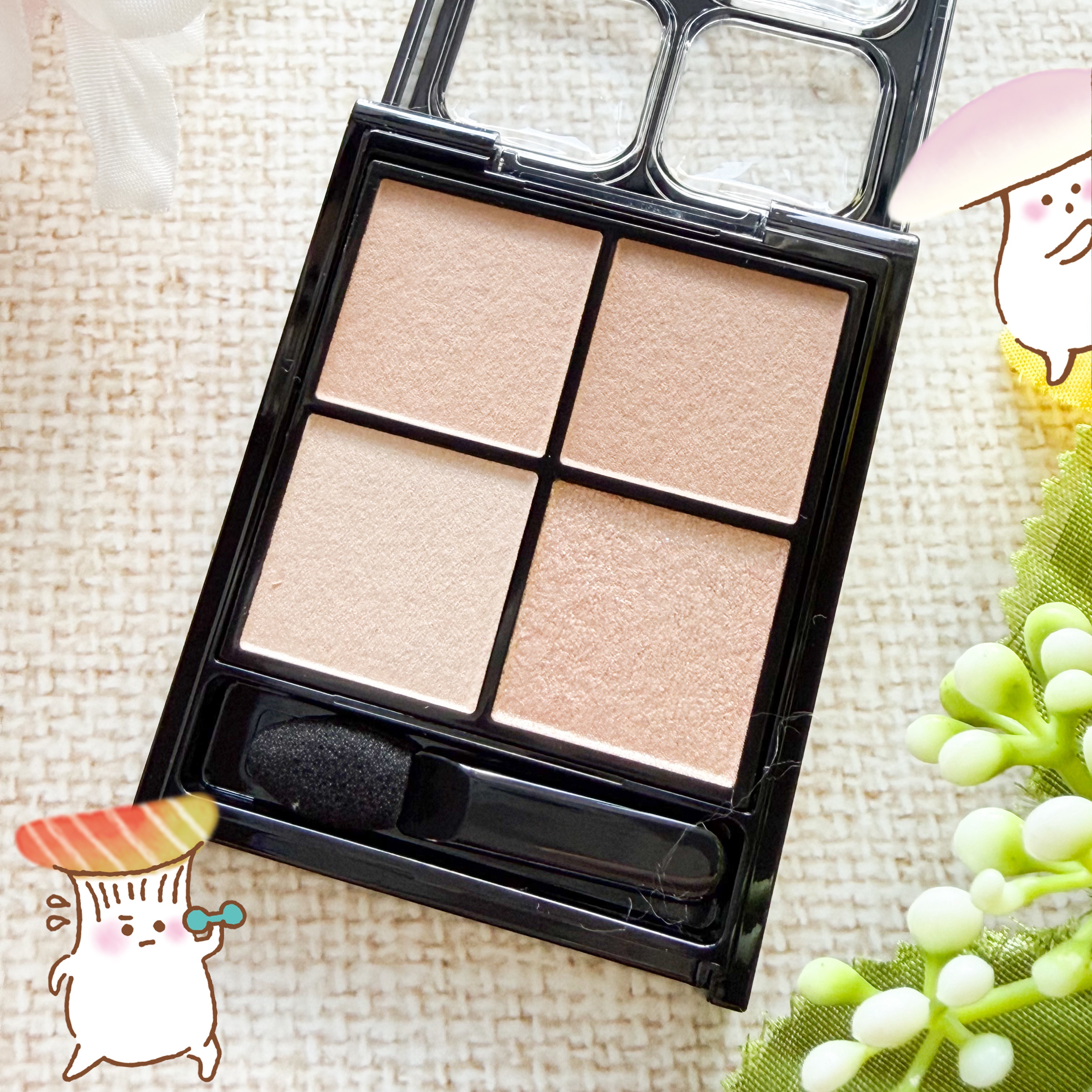 ケイト ポッピングシルエットシャドウ/KATE/アイシャドウパレットを使ったクチコミ（3枚目）