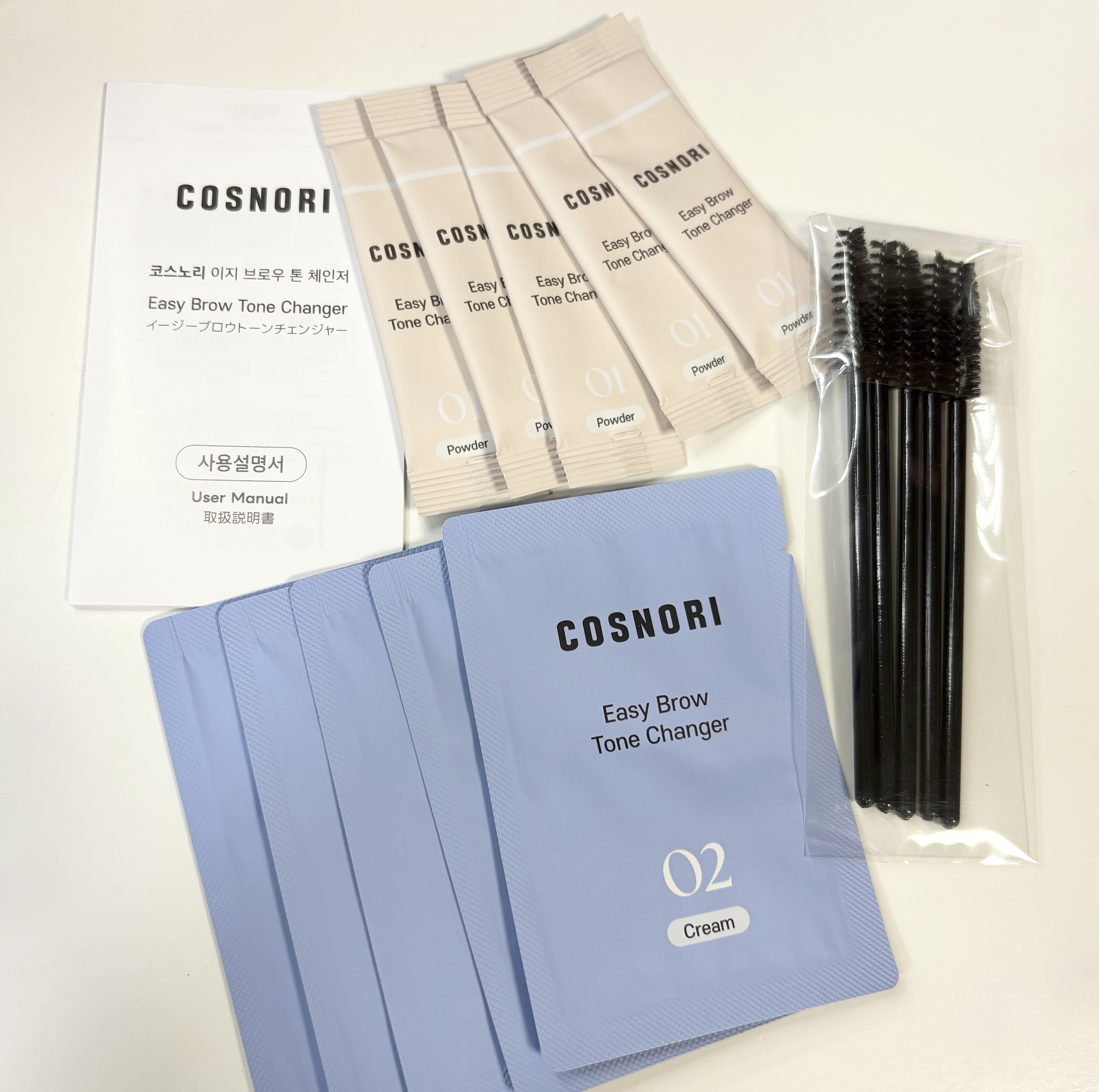 COSNORI イージーブロウトーンチェンジャーのクチコミ「COSNORIさまから商品提供いただきました。

▶︎ イージーブロウトーンチェンジャー(眉毛.....」（3枚目）