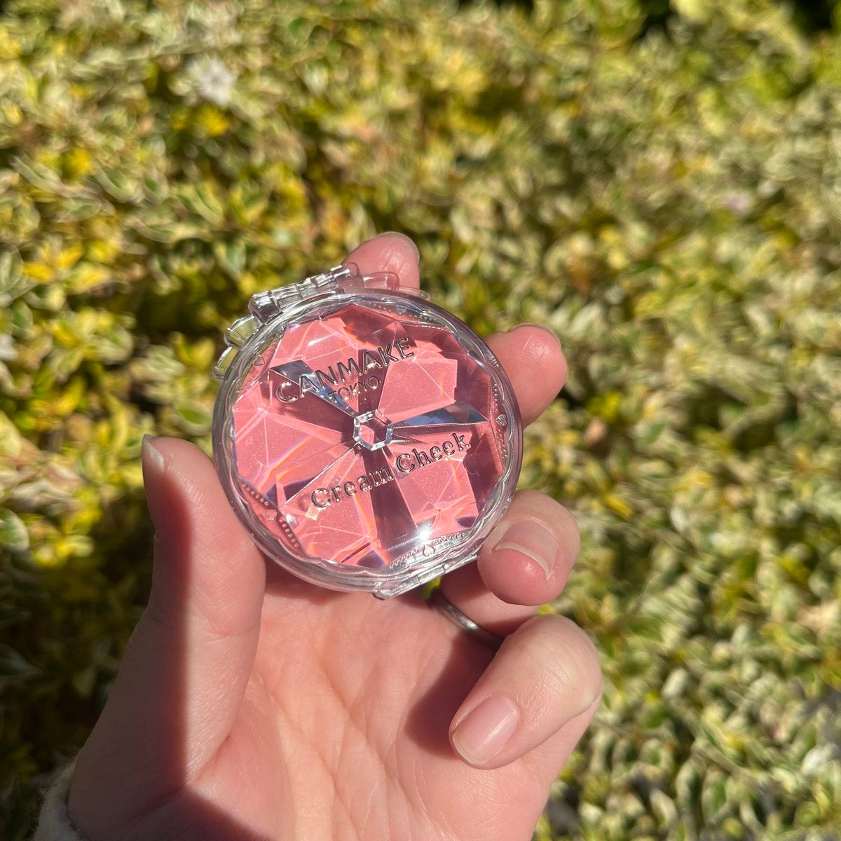 クリームチーク 24 ピーチムース/キャンメイク/ジェル・クリームチークを使ったクチコミ（1枚目）