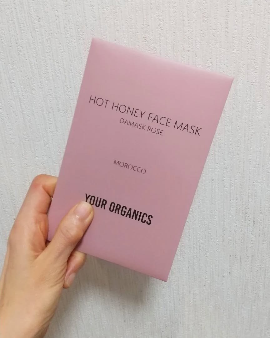 ホットハニーフェイスマスク（ローズ）/YOUR ORGANICS/シートマスク・パックを使ったクチコミ（1枚目）