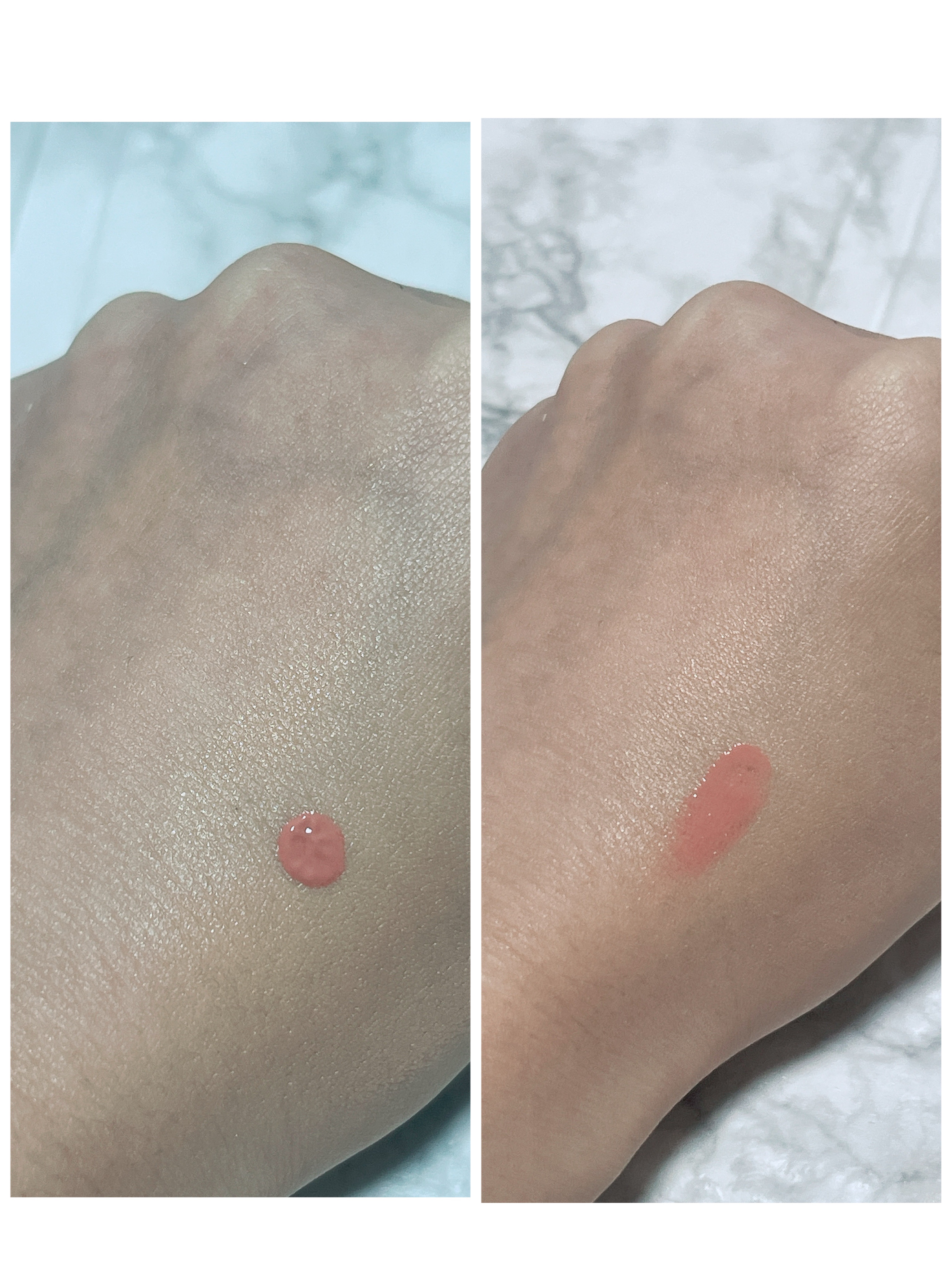 ペタルドロップリキッドブラッシャー/DEAR DAHLIA/リキッドチークを使ったクチコミ（2枚目）