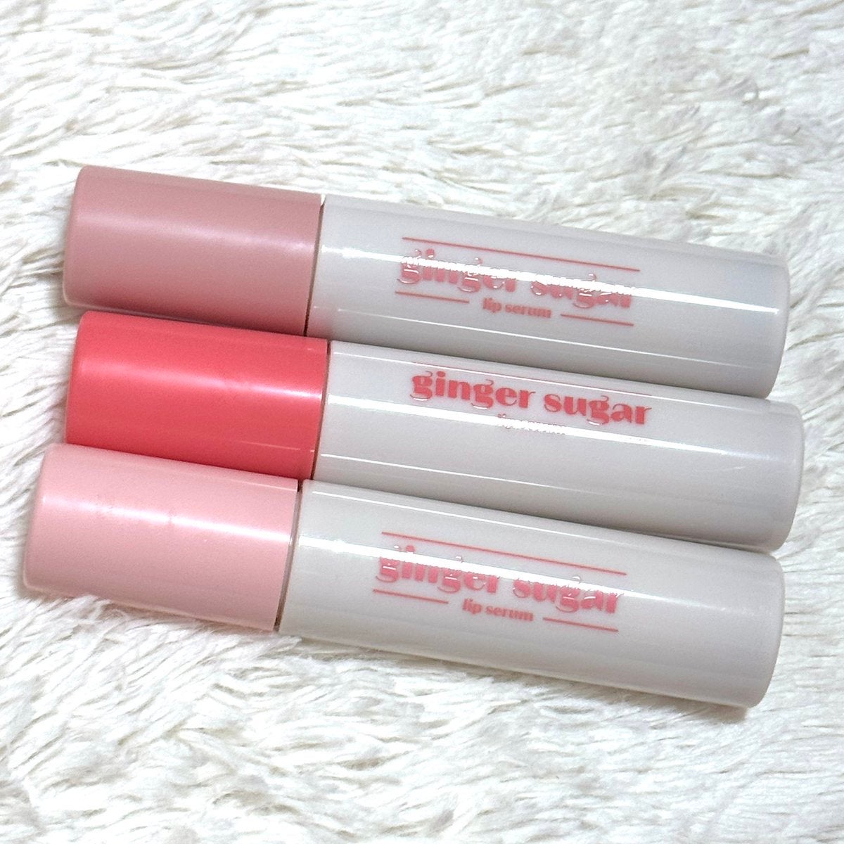 ジンジャーシュガーリップセラム/ETUDE/リップグロスを使ったクチコミ（1枚目）