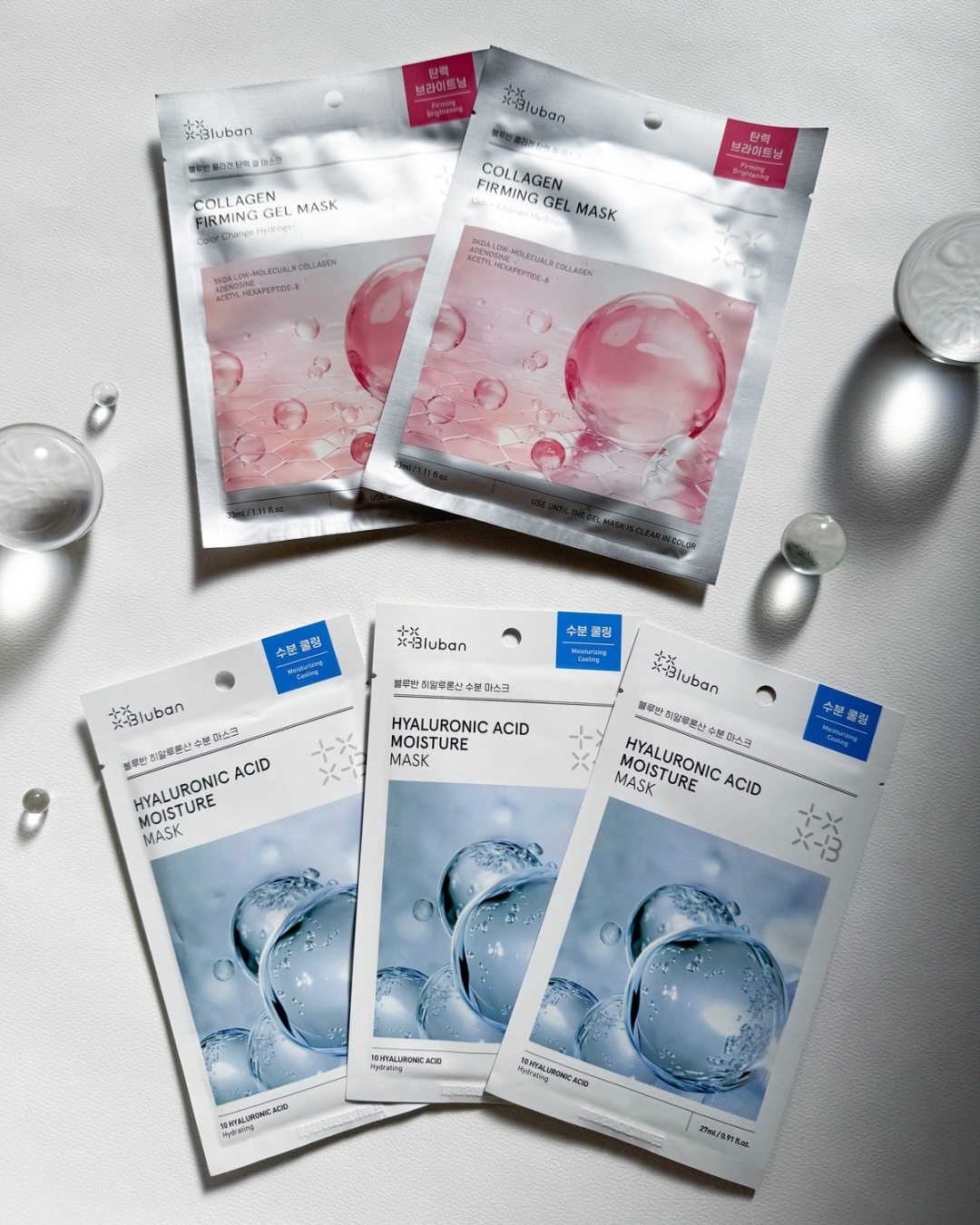 ブルバン コラーゲン ファーミング ゲルマスク/Bluban/シートマスク・パックを使ったクチコミ（1枚目）