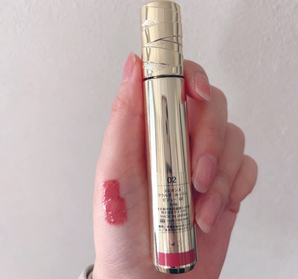 エレガンス リクイッド ルージュ ビジュー/Elégance/口紅を使ったクチコミ(1枚目)