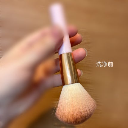 メイクブラシ専用洗剤/DAISO/その他化粧小物を使ったクチコミ(4枚目)