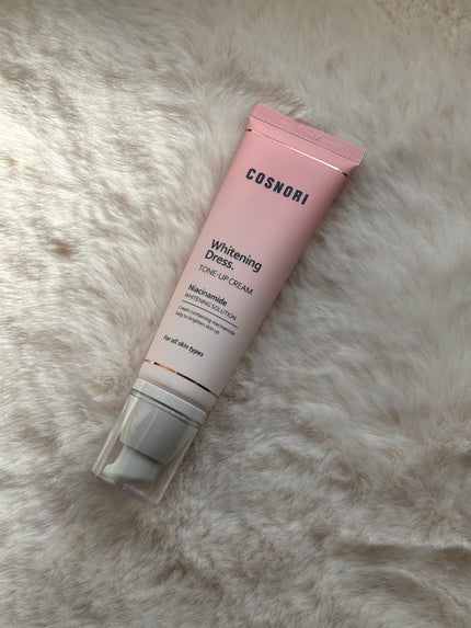ホワイトニングドレストーンアップクリーム/COSNORI/化粧下地を使ったクチコミ(1枚目)