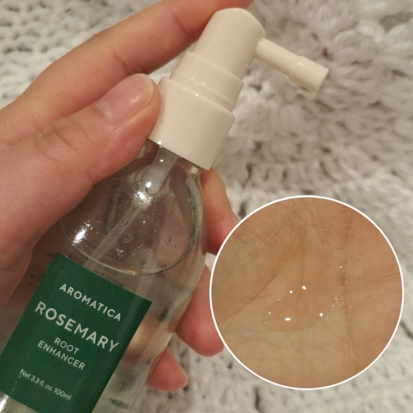 ローズマリー スカルプ スクラブ/AROMATICA/ヘッドスクラブを使ったクチコミ（3枚目）