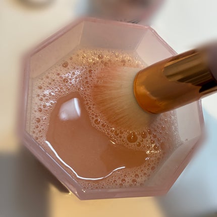 メイクブラシ専用洗剤/DAISO/その他化粧小物を使ったクチコミ(7枚目)