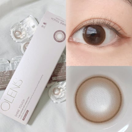 ShineTouch 1day/OLENS/ワンデー(1DAY)カラコンを使ったクチコミ(3枚目)