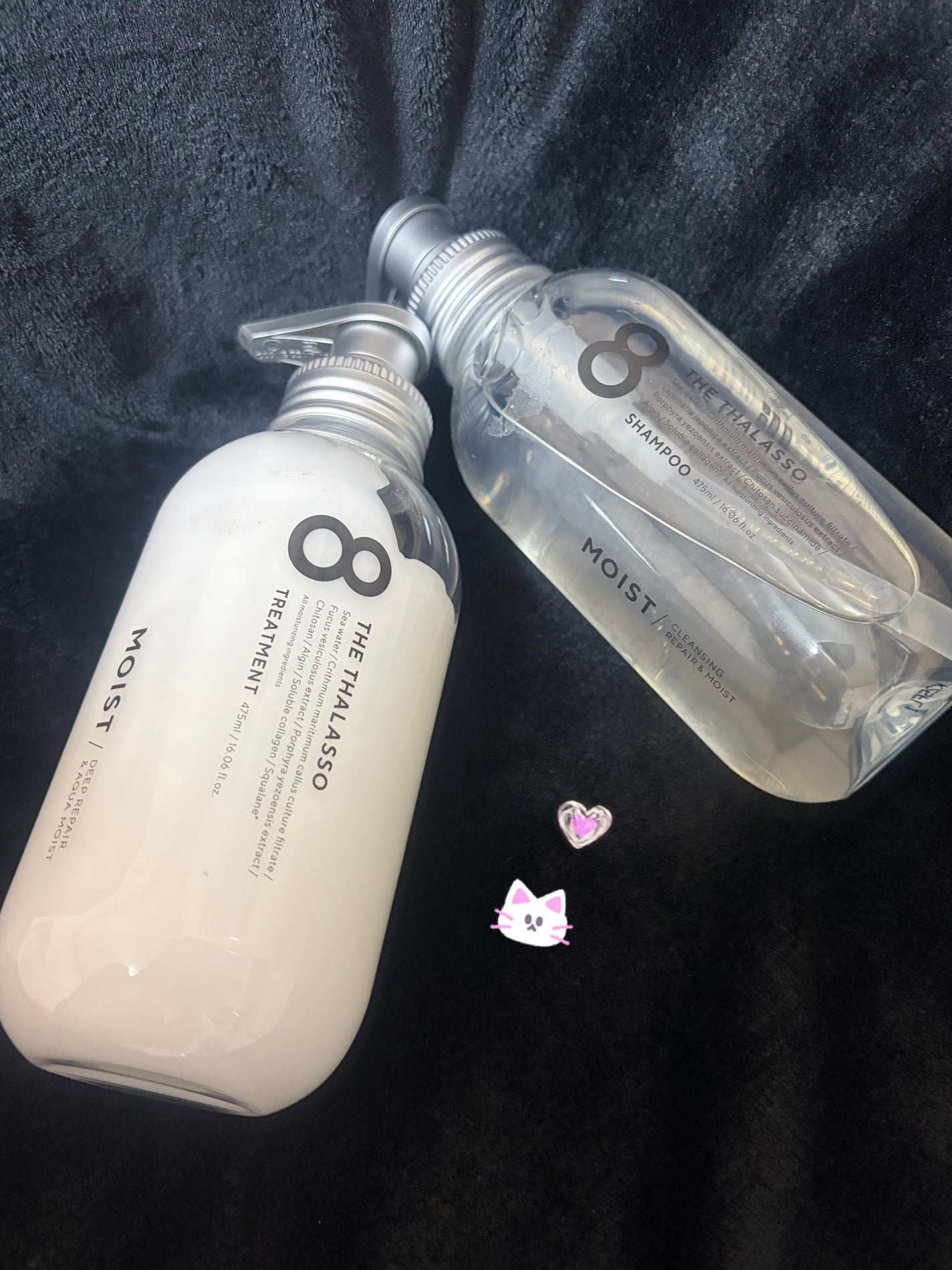 エイトザタラソ クレンジングリペア&モイスト 美容液シャンプー/ディープリペア&アクアモイスト 美容液トリートメント/エイトザタラソ/市販シャンプーを使ったクチコミ(1枚目)