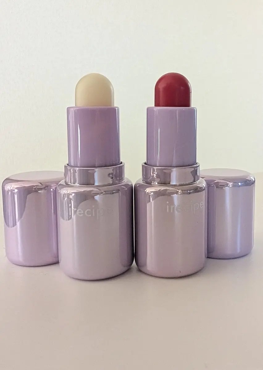 バイブアップライン リップバーム デュオセット/irecipe/メイクアップキットを使ったクチコミ（1枚目）