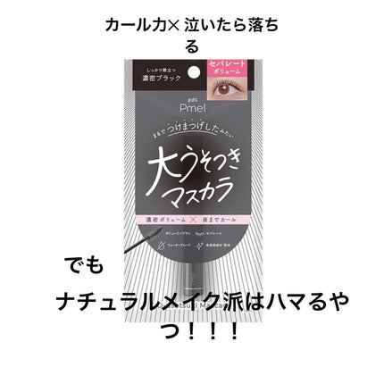ピメル 大うそつきマスカラ/pdc/マスカラを使ったクチコミ(1枚目)