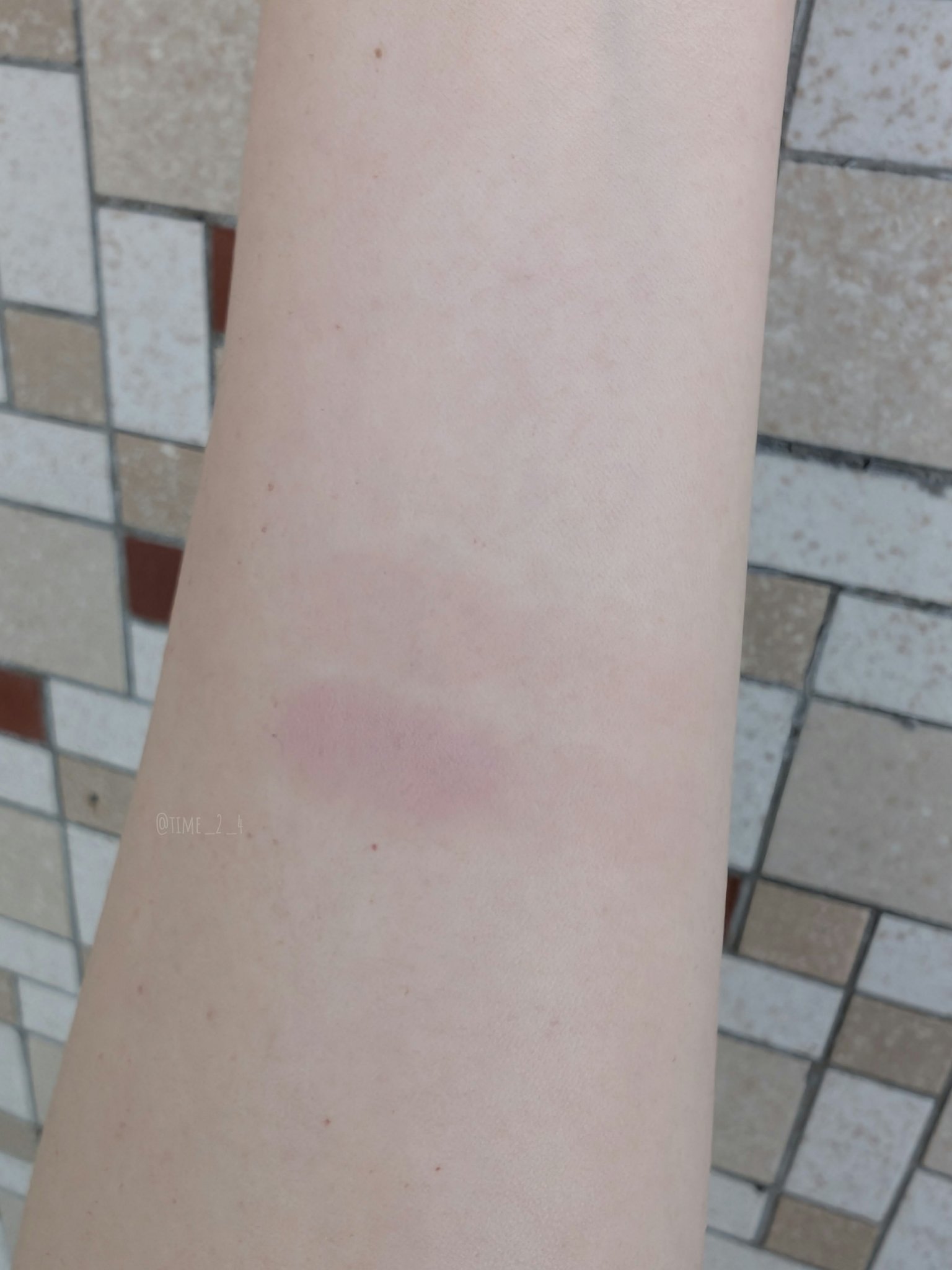 パウダー チーク/ちふれ/パウダーチークを使ったクチコミ（3枚目）