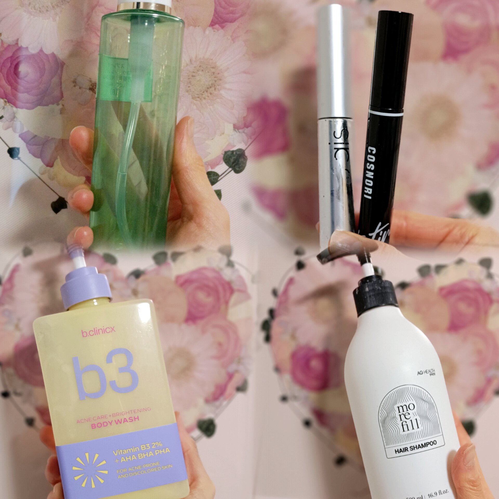 色々使い切り
全て提供品。
全て良かったけどなかでも特に良かったのは
スプレーゼのモニターで頂いたクレンジングと
チェイシンラビットの下地です❣️
