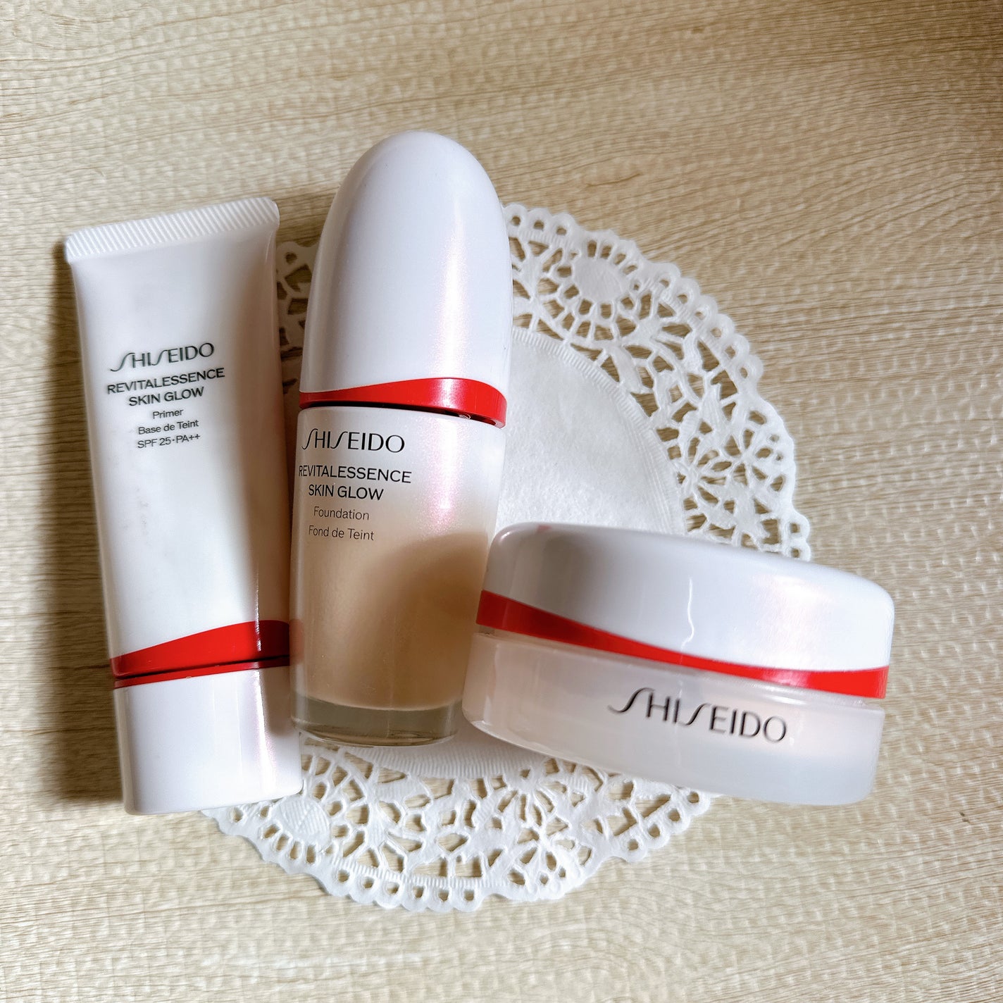 エッセンス スキングロウ ファンデーション/SHISEIDO/リキッドファンデーションを使ったクチコミ(2枚目)