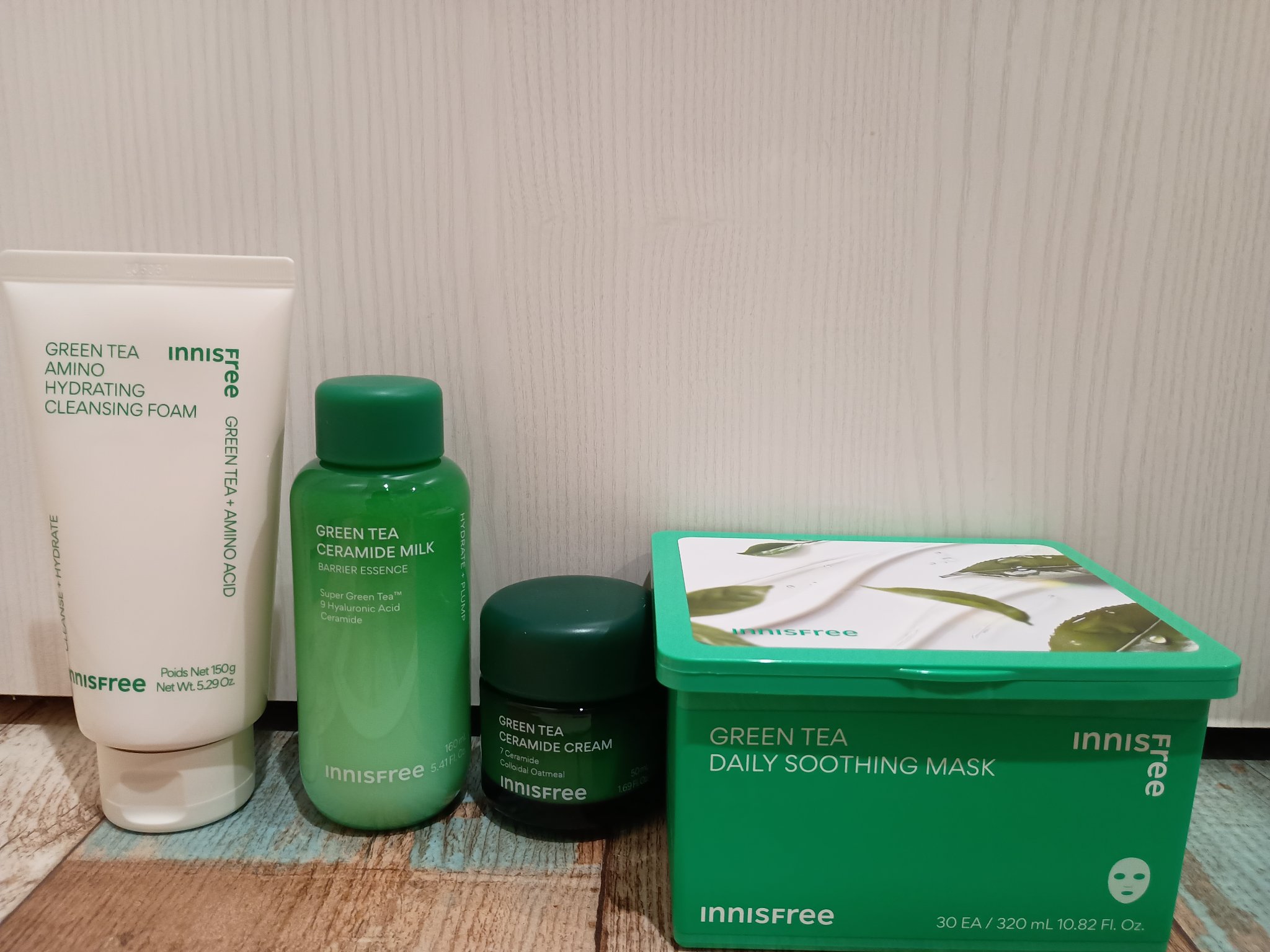 グリーンティー アミノ　クレンジングフォーム/innisfree/洗顔フォームを使ったクチコミ（3枚目）