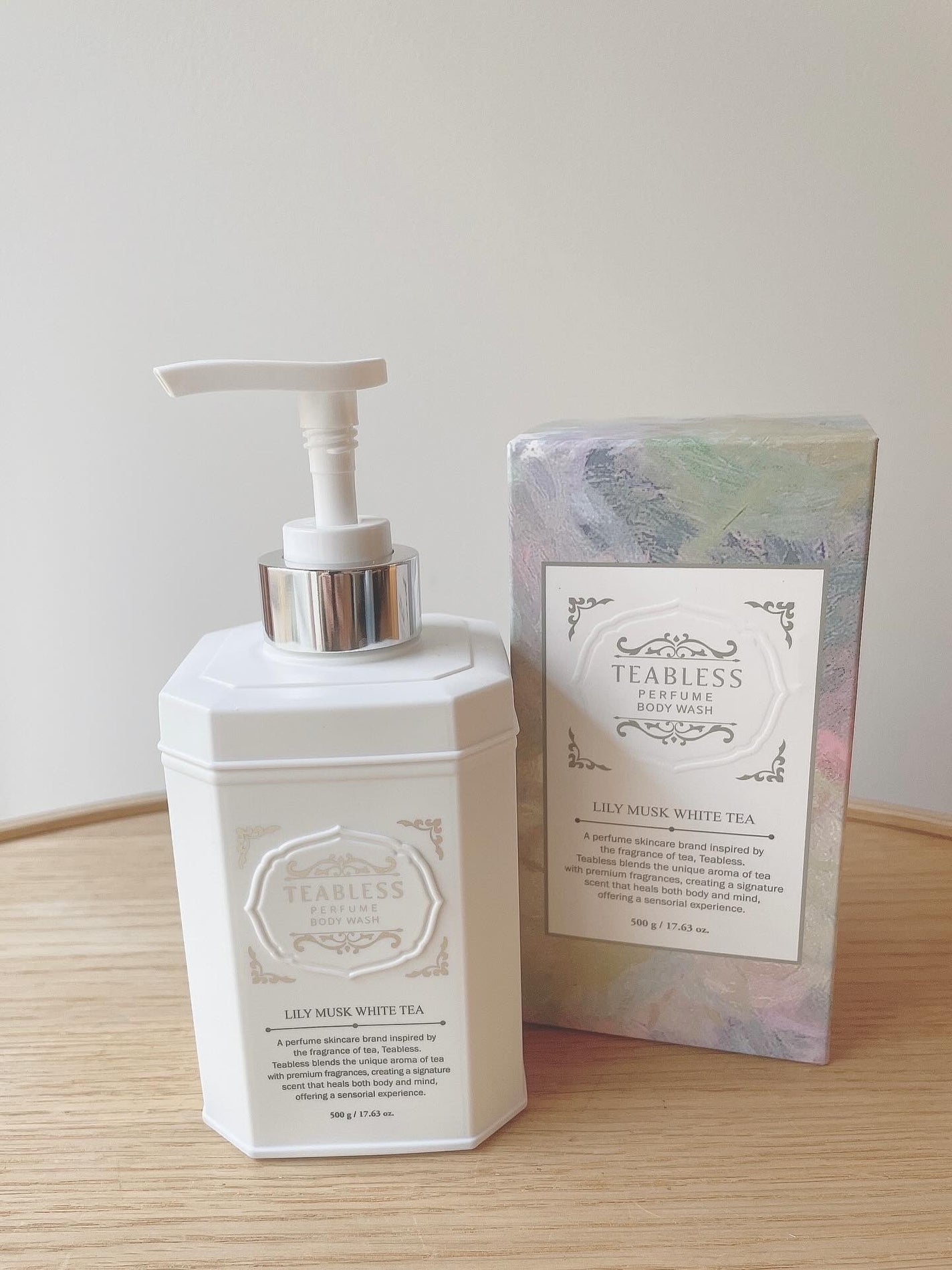 パフュームボディウォッシュ リリームスクホワイトティー/TEABLESS/ボディソープを使ったクチコミ(2枚目)