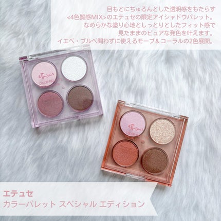 エテュセ カラーパレット スペシャル エディション/ettusais/アイシャドウパレットを使ったクチコミ(2枚目)