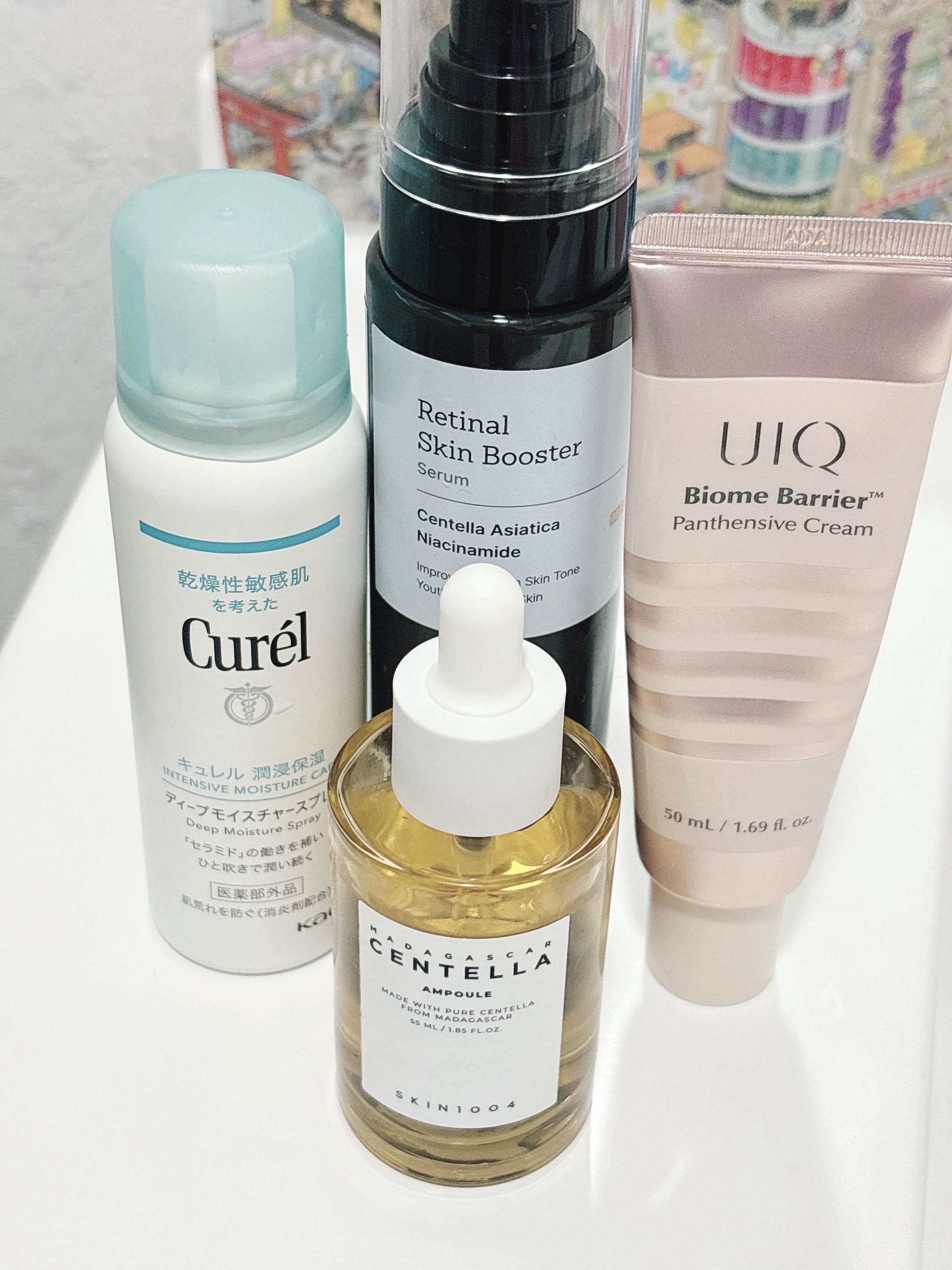 ナイトスキンケア🌙

キュレル
ディープモイスチャースプレー
MEDITHERAPY
レチナールスキンブースターセラム
SKIN1004
センテラ アンプル
UIQ
バイオームバリアパンテンシブクリーム
#提供 もあり