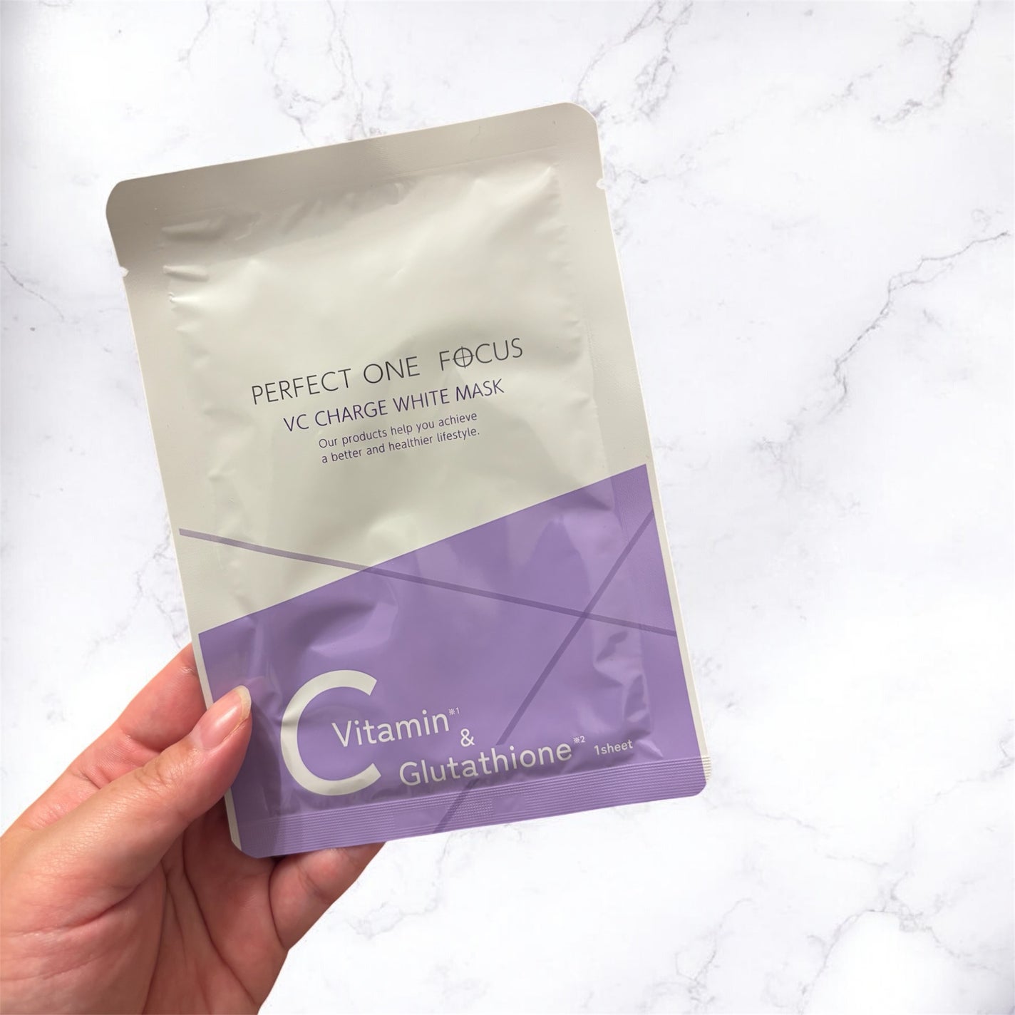 VCチャージ ホワイトマスク/PERFECT ONE FOCUS/シートマスク・パックを使ったクチコミ(1枚目)