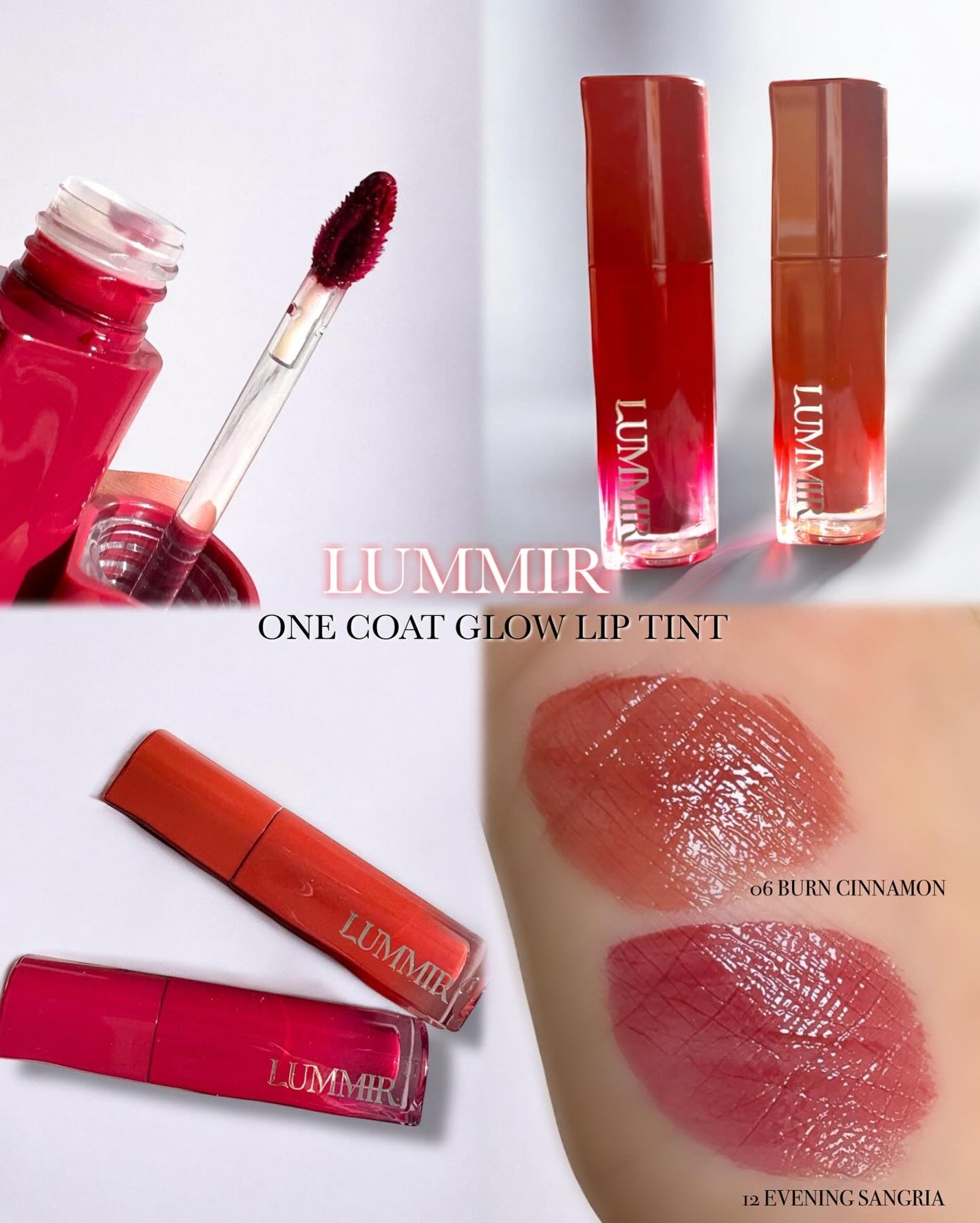 ONE COAT グロウティント/Lummir/リップティントを使ったクチコミ(1枚目)