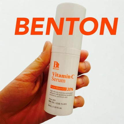 ビタミンCセラム 30ml/BENTON/美容液を使ったクチコミ(1枚目)