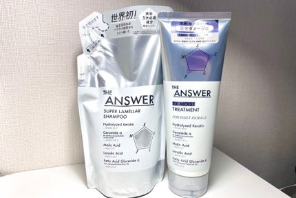 THE ANSWER スーパーラメラシャンプー/THE ANSWER/市販シャンプーを使ったクチコミ(1枚目)