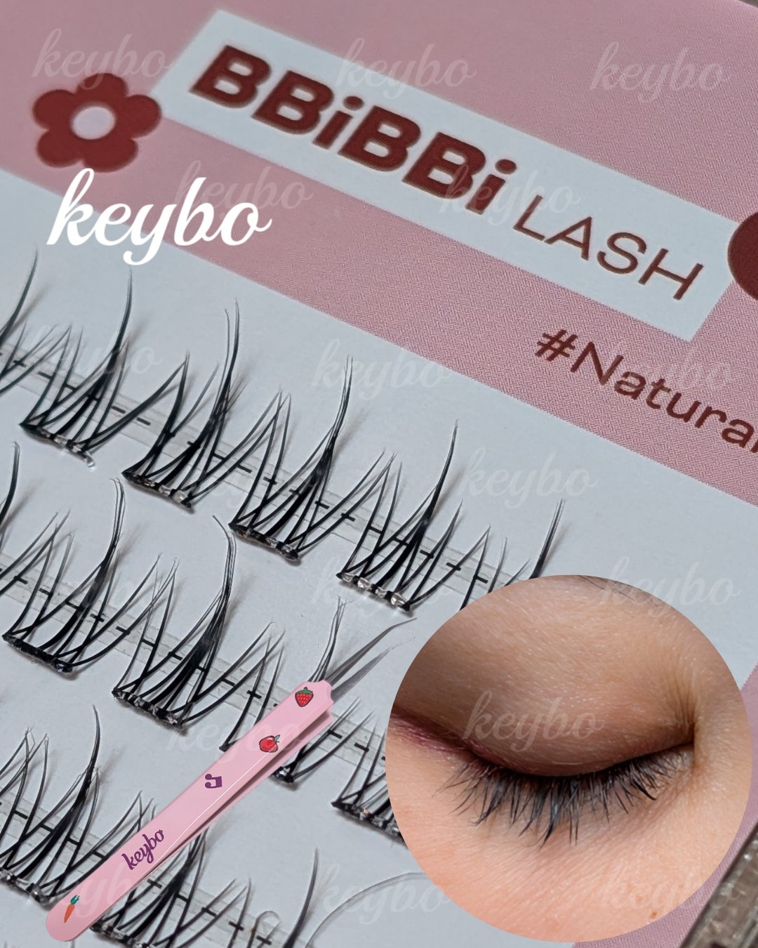 keybo BBiBBi LASH/keybo/つけまつげを使ったクチコミ（1枚目）