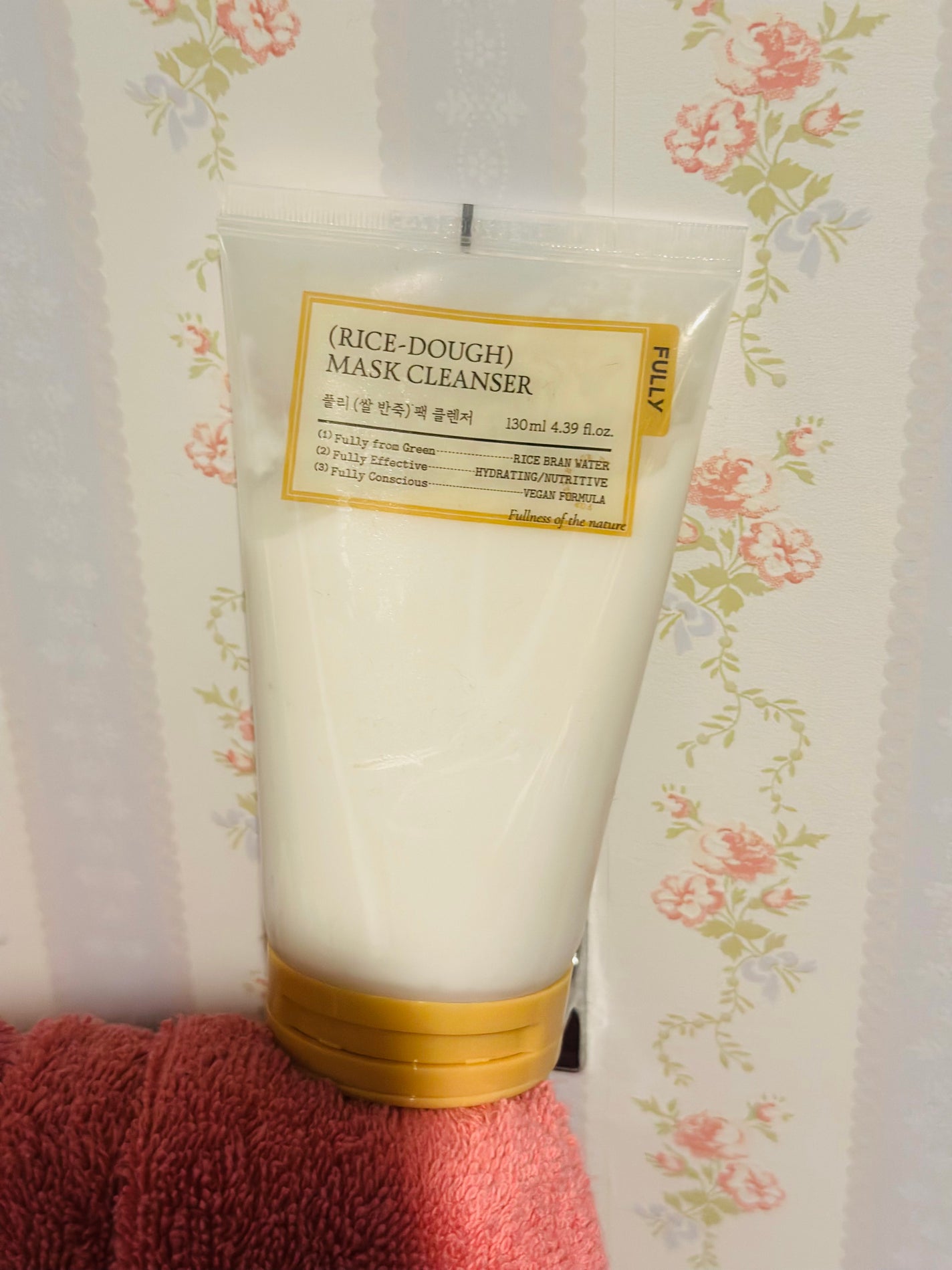 米PDRNマスククレンザー/FULLY/洗顔フォームを使ったクチコミ(1枚目)