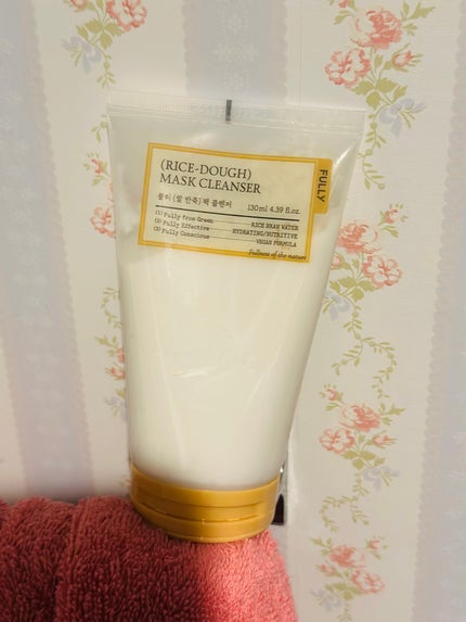 米PDRNマスククレンザー/FULLY/洗顔フォームを使ったクチコミ(1枚目)